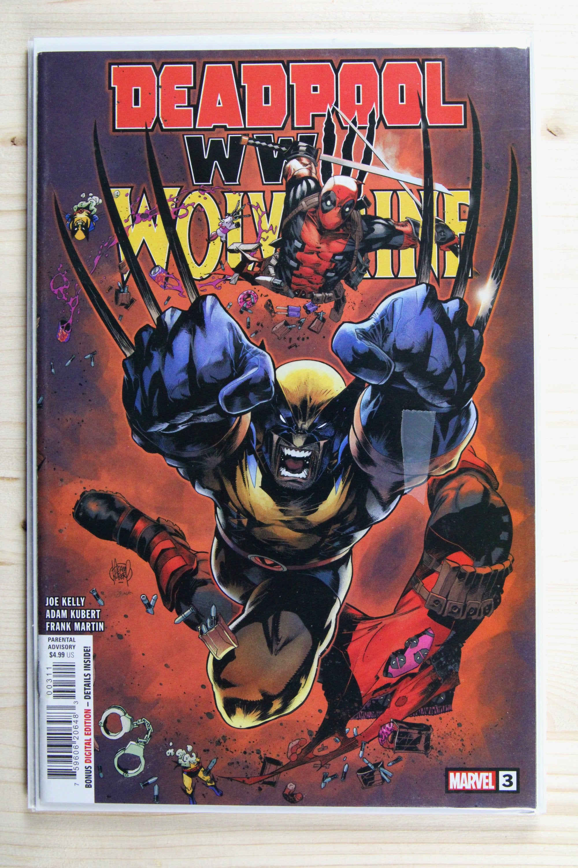 Deadpool & Wolverine: WWIII #3 – Marvel (2024) 9.6 NM+
