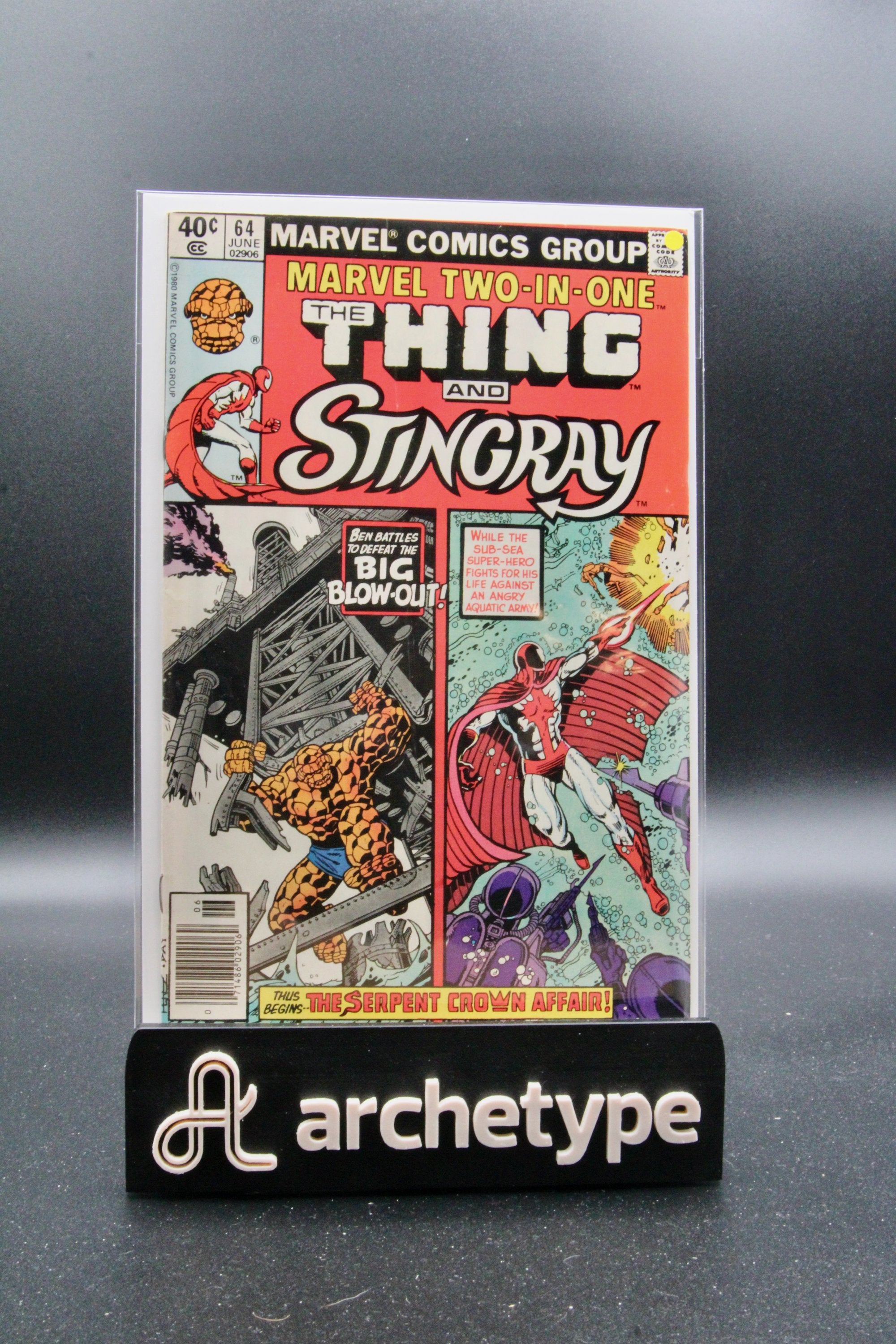 Marvel Two-in-One #64 – Marvel (1980) "Marvel Two-in-One" Serpent Crown Affair