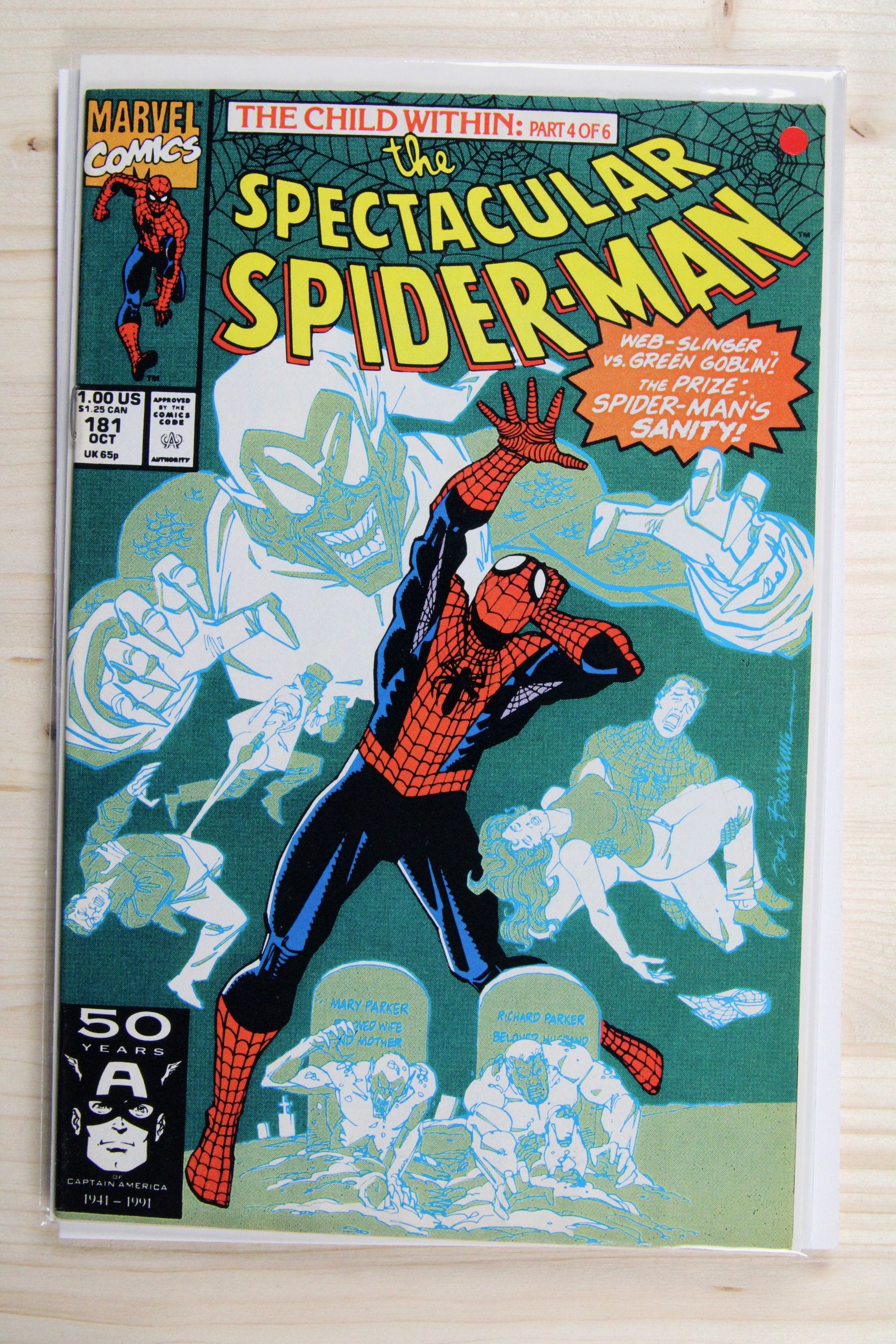 The Spectacular Spider-Man #181 – Marvel (1991) 9.2 NM-
