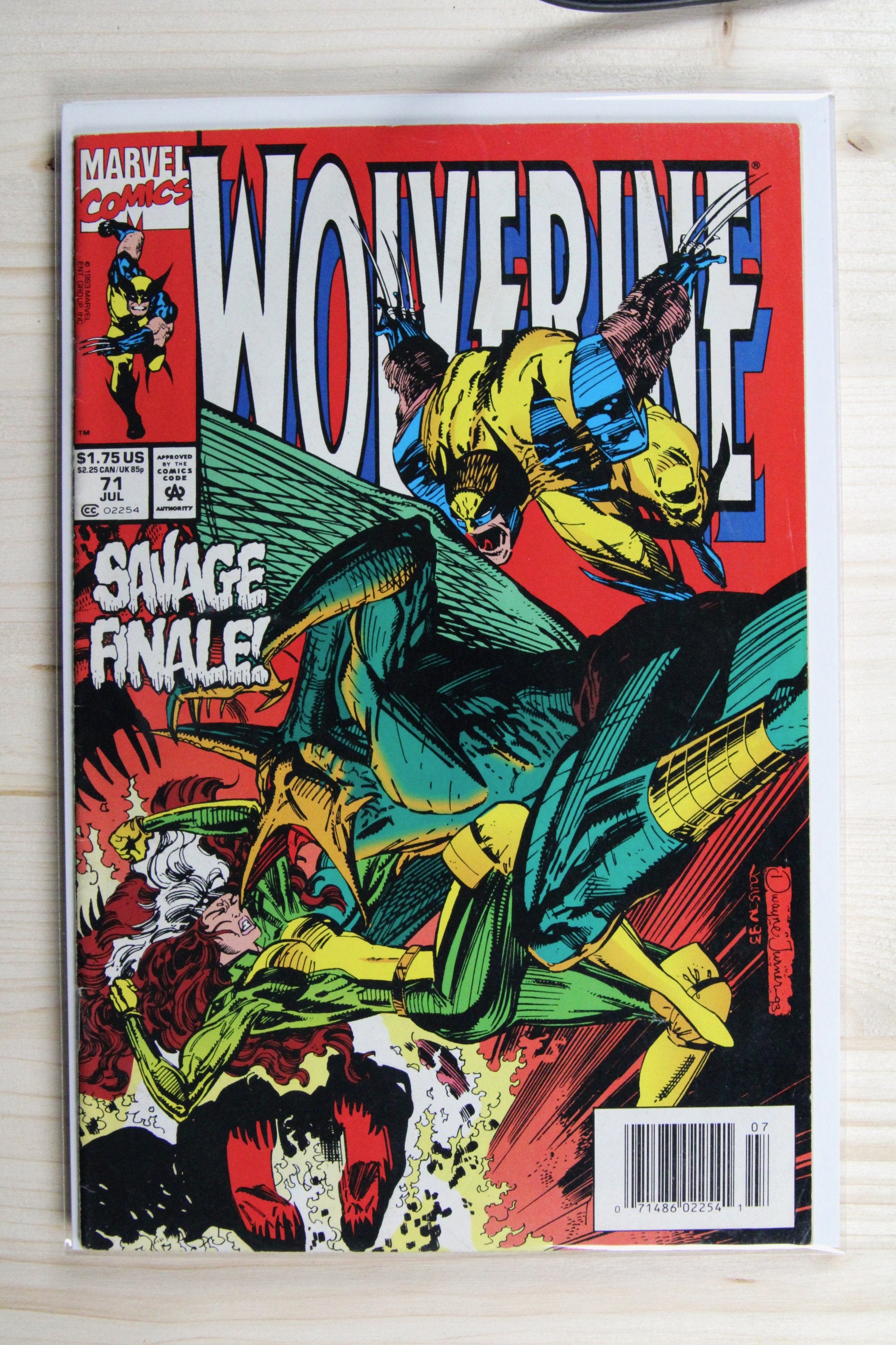 Wolverine #71 – Marvel (1993) 8.5 VF+ Newsstand