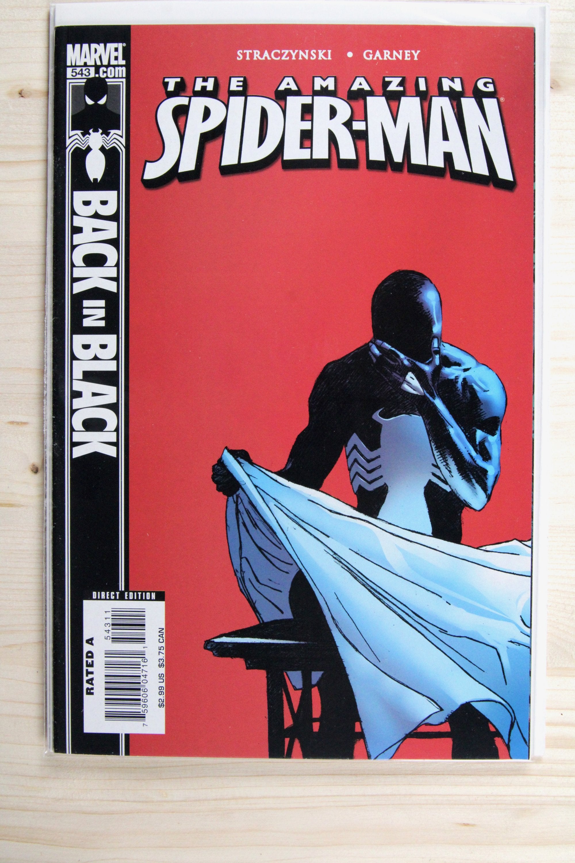 The Amazing Spider-Man #543 – Marvel (2007) 9.4 NM Back in Black
