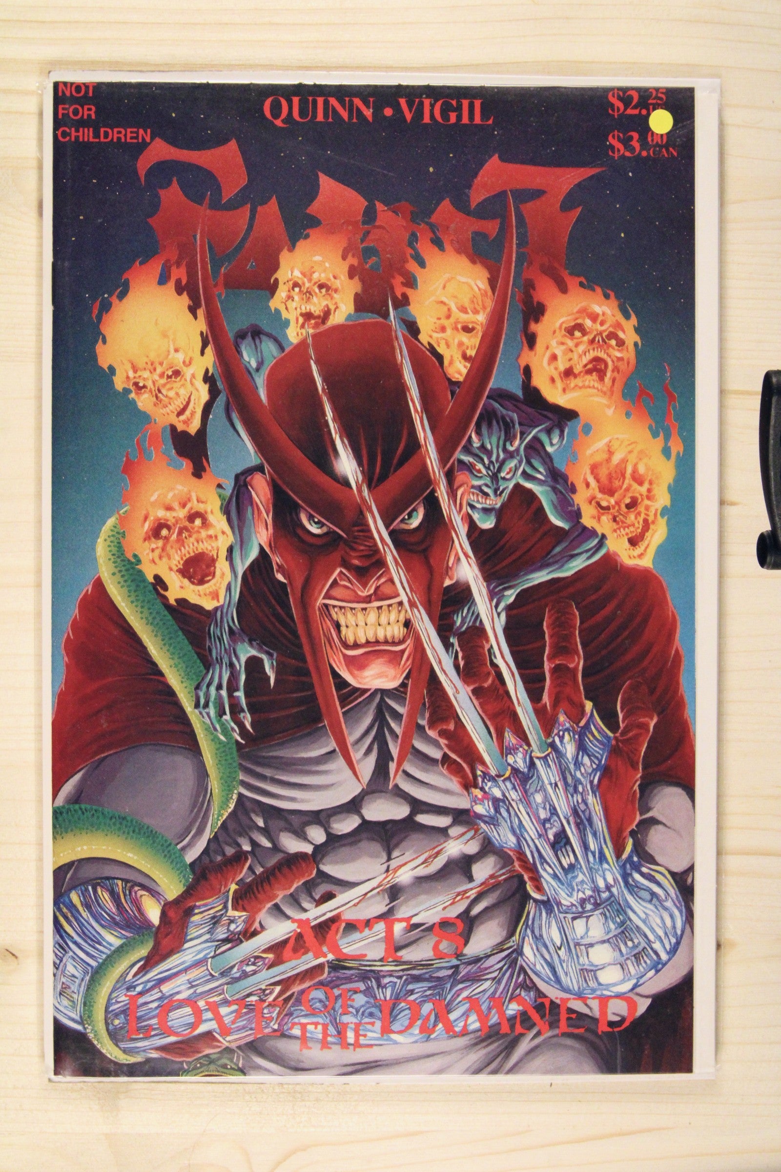 Faust: Love of the Damned #8 – Northstar (1990) 9.0 VF/NM