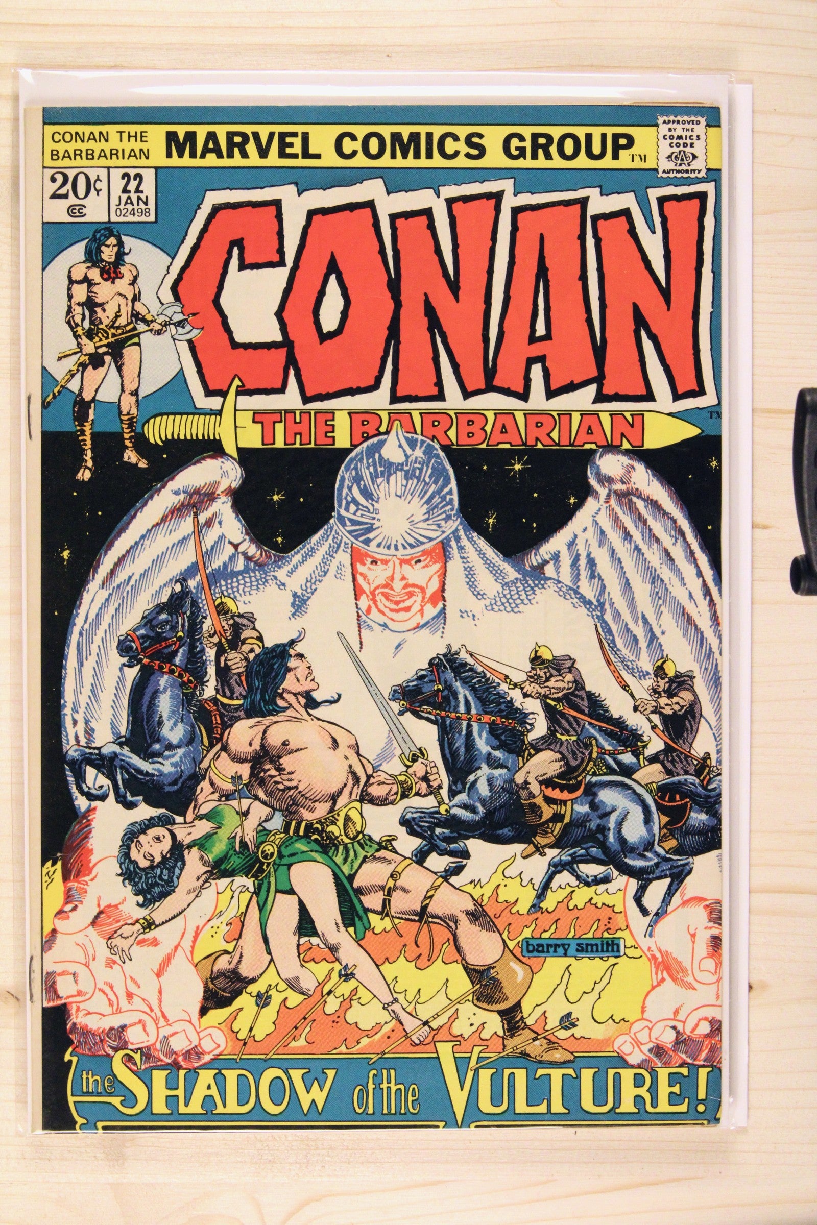 Conan the Barbarian #22 – Marvel (1973) 7.5 VF- Stan Lee