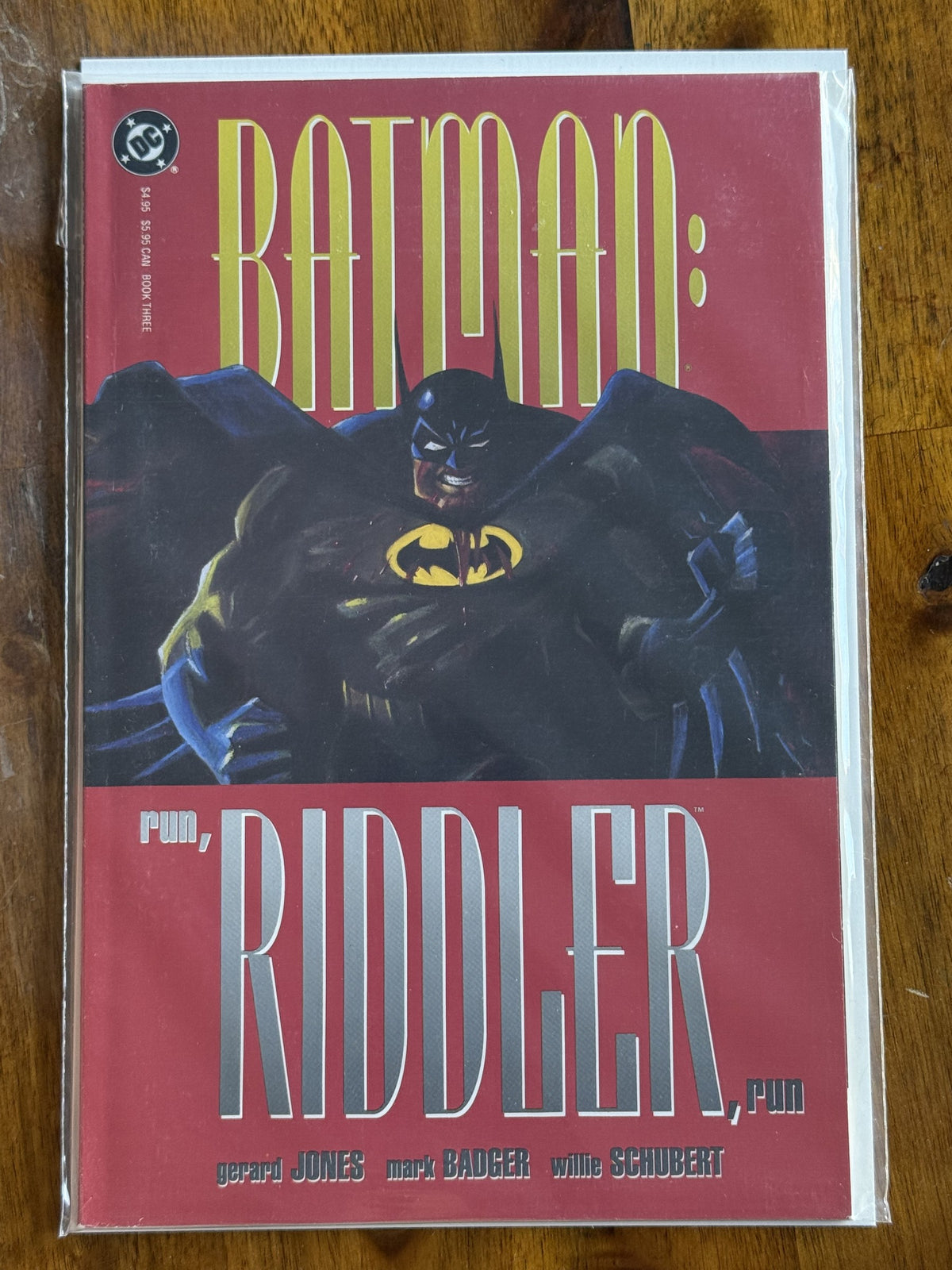 Batman: Run, Riddler, Run #1-3 – DC (1992) Full Run NM
