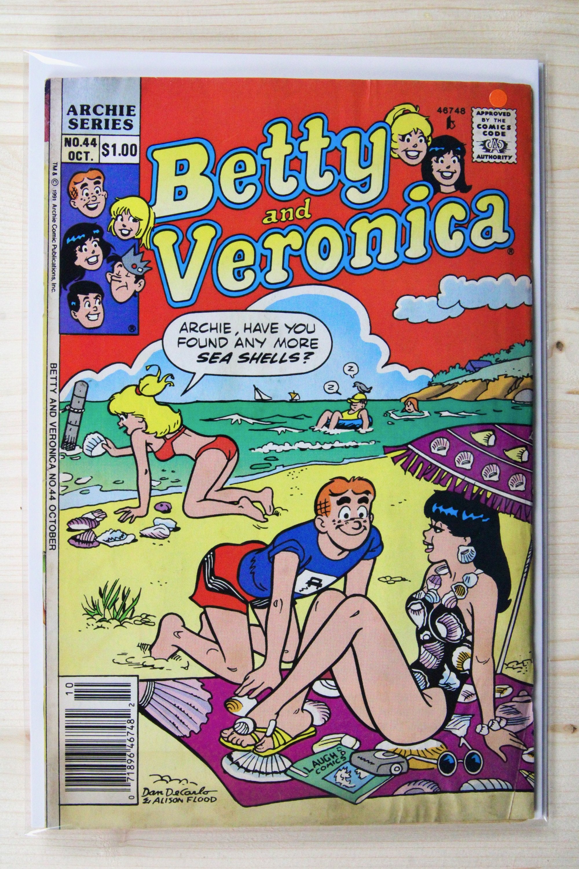Betty and Veronica #44 – Archie Comics (1991) 4.5 VG+