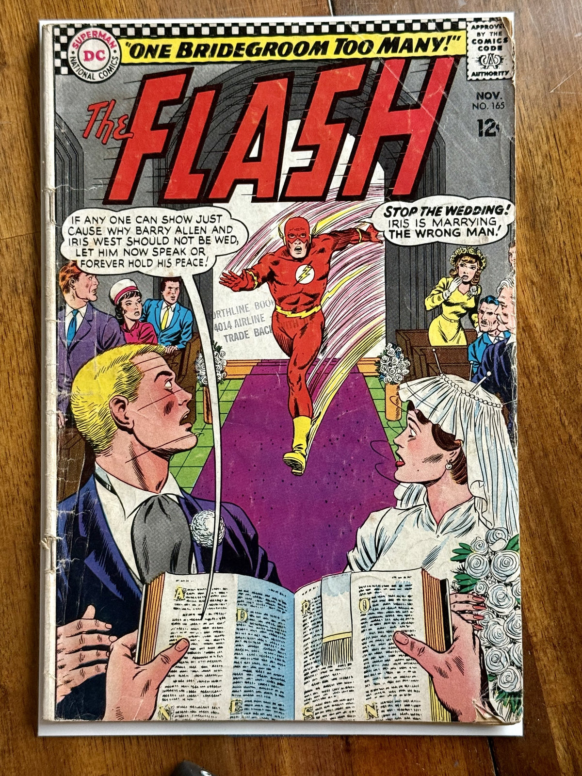 The Flash #165 – DC Comics (1966) 3.5 VG-