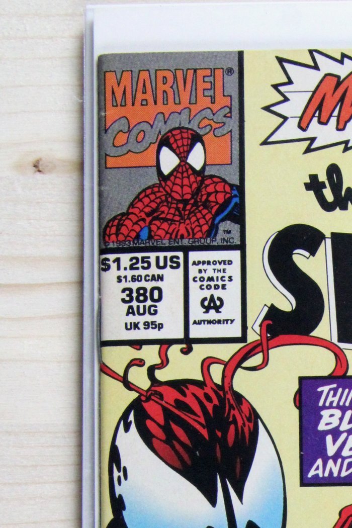 The Amazing Spider-Man #380 – Marvel (1993) 9.0 VF/NM Maximum Carnage