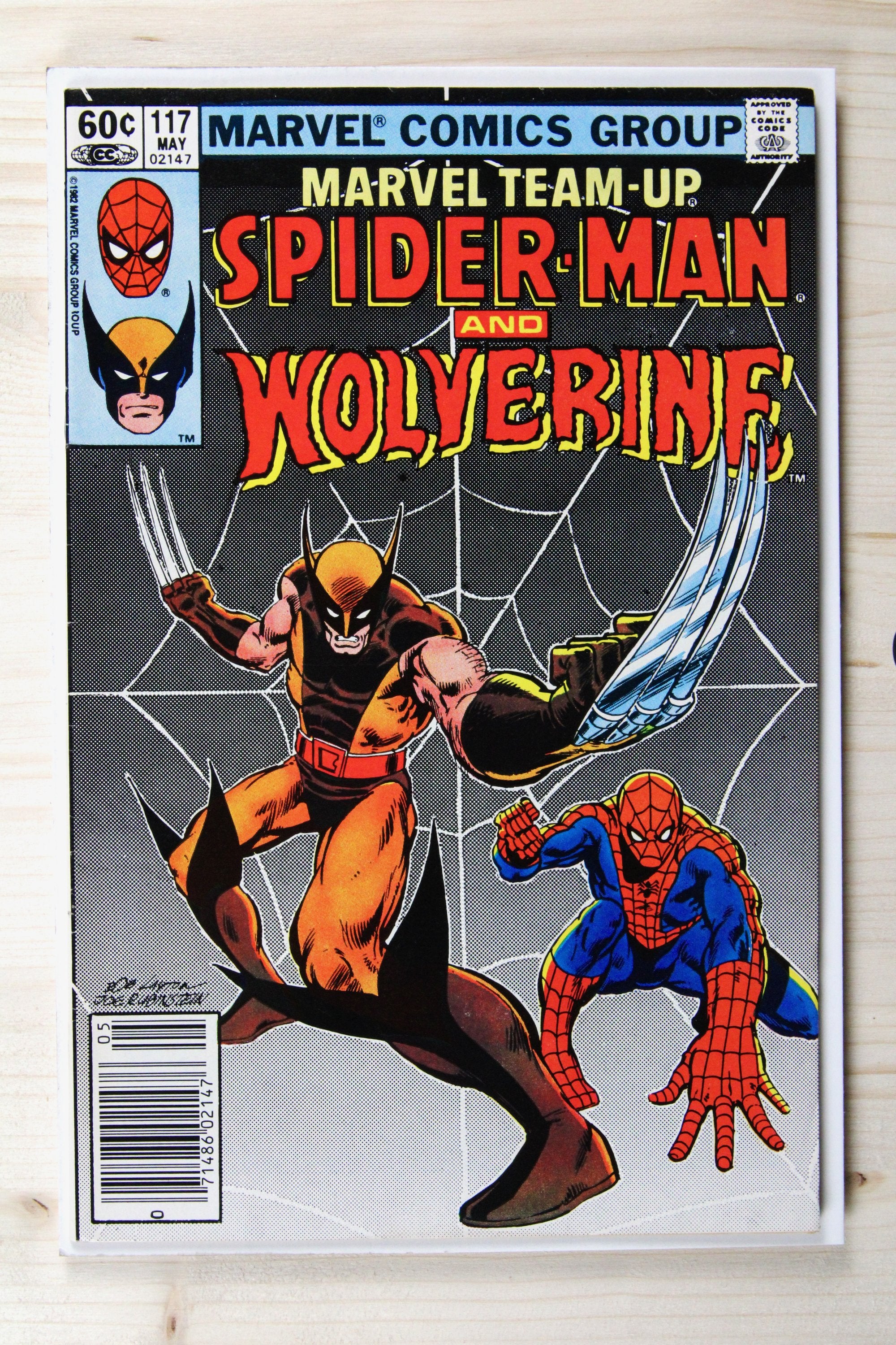 Marvel Team-Up Spider-Man and Wolverine #117 – Marvel (1982) 7.5 VF-