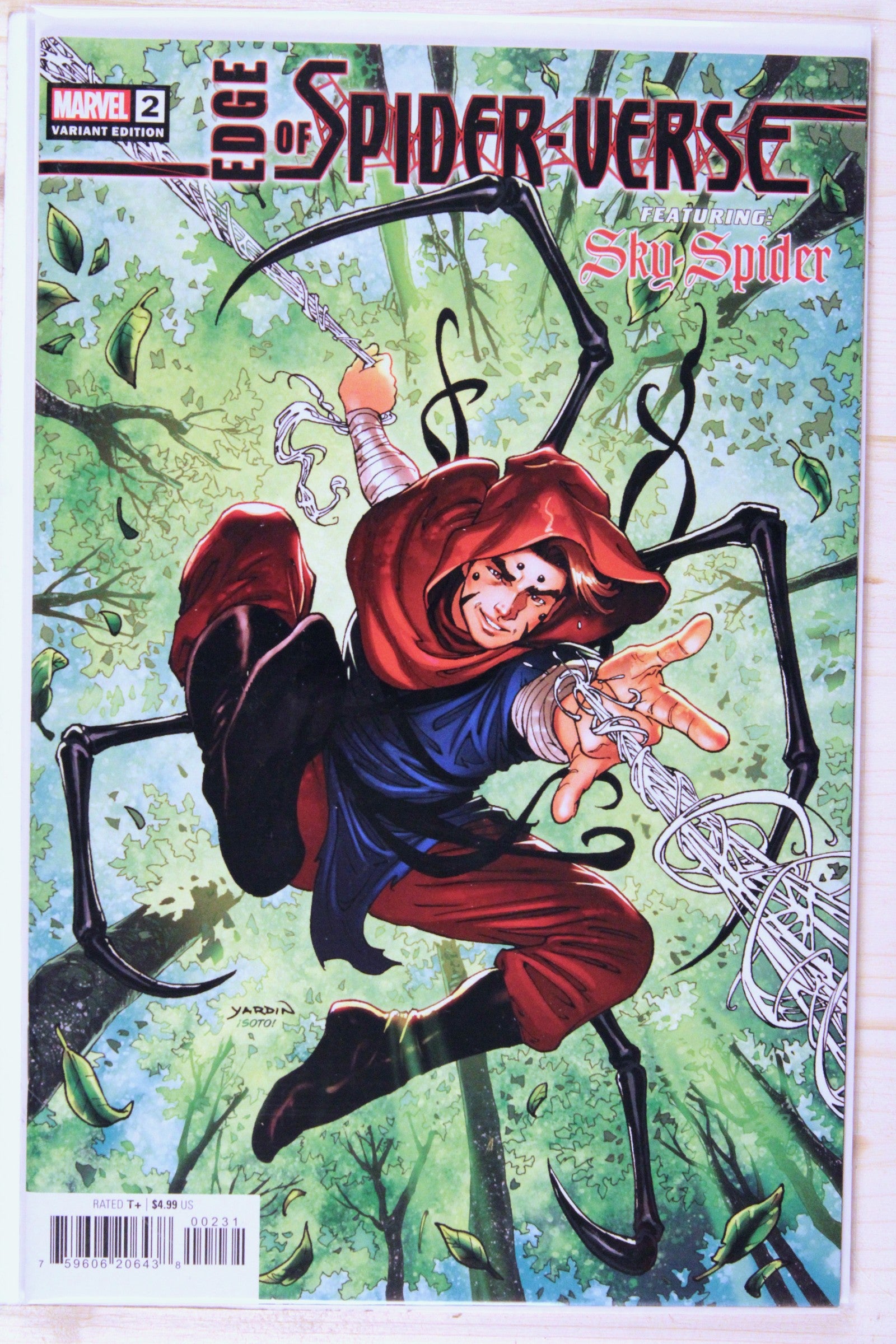 Edge of Spider-Verse #2 – Marvel (2023) 9.6 NM+ Yardin Variant