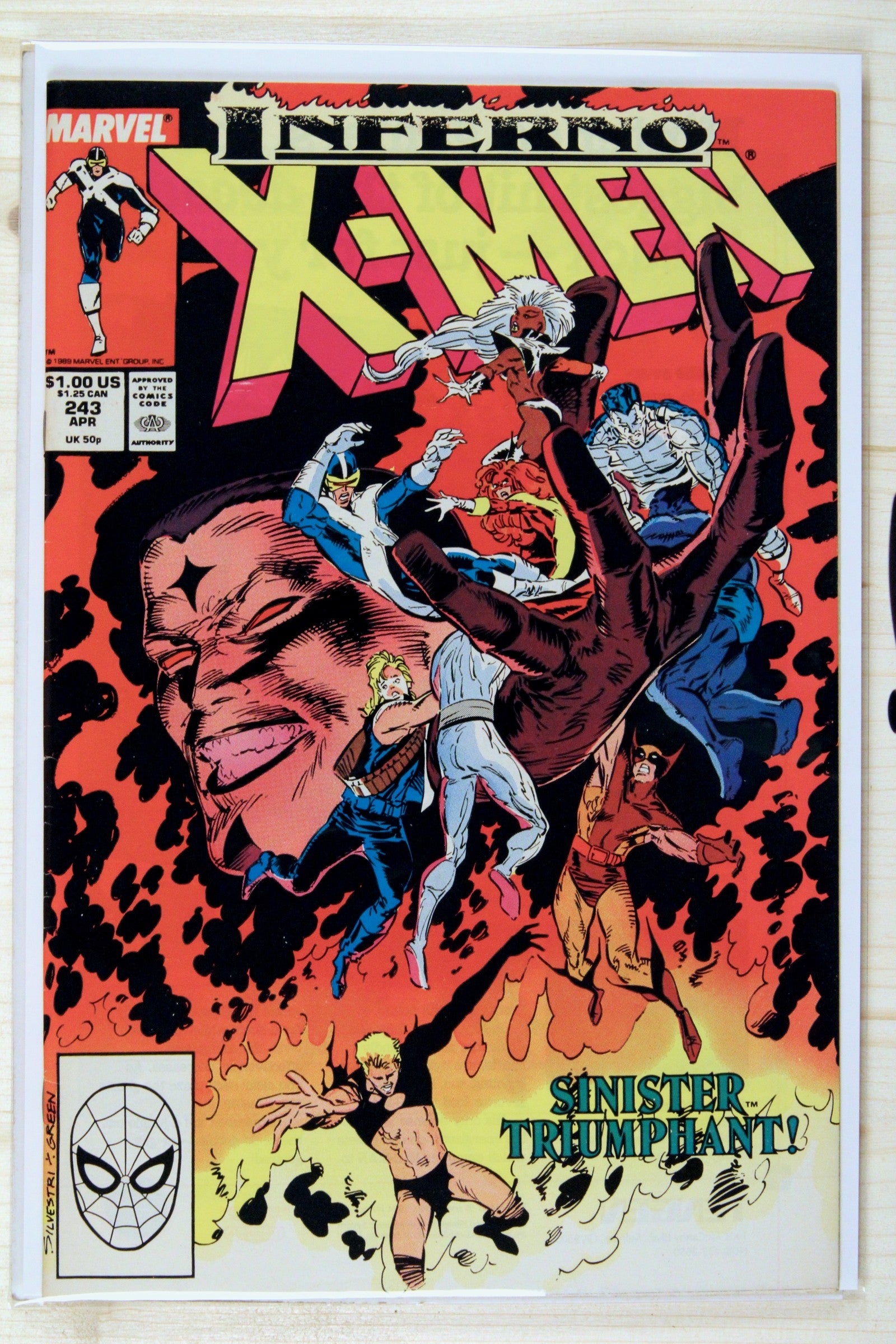 X-Men #243 – Marvel (1989) 9.0 VF/NM