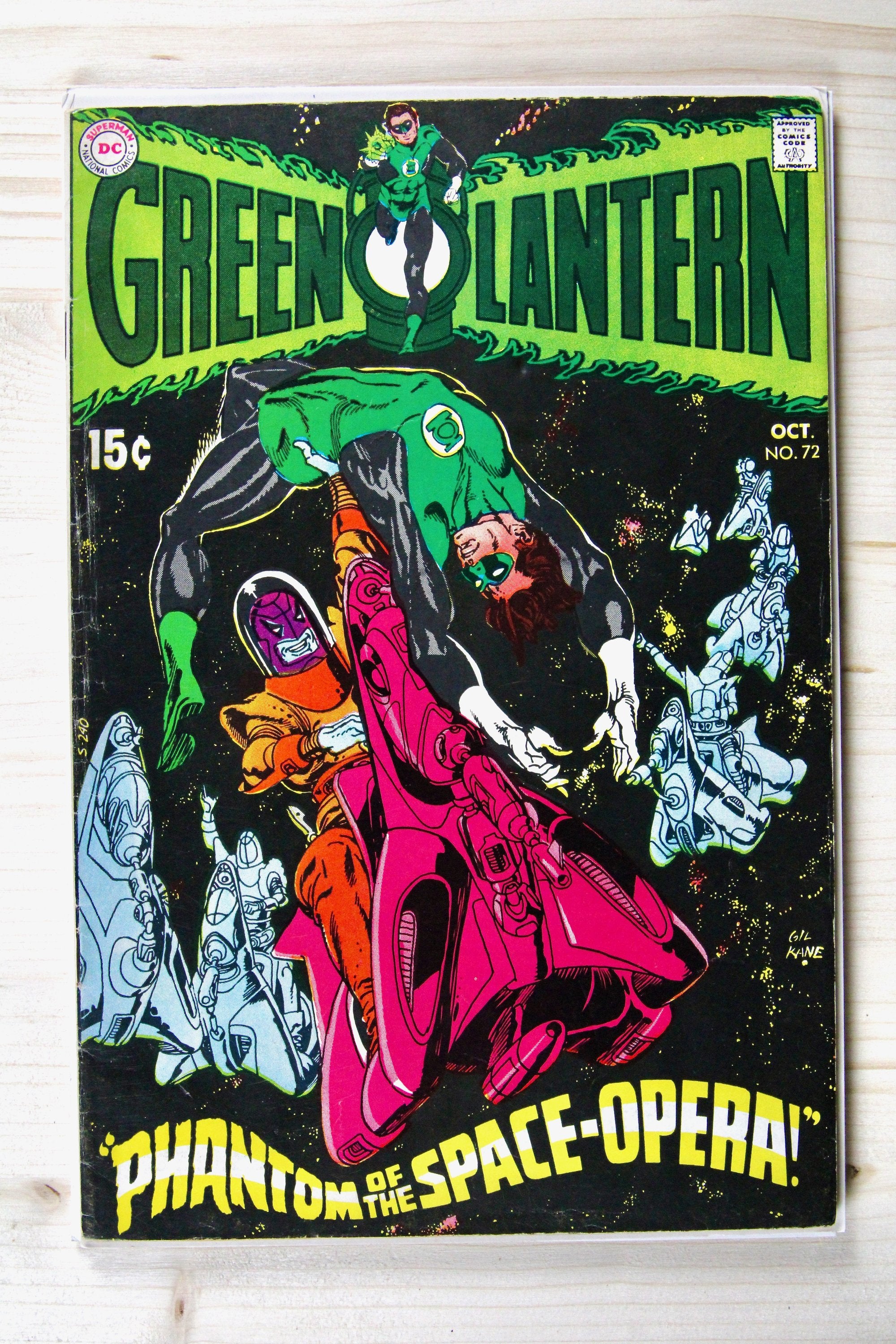Green Lantern #72 – DC (1969) 6.0 FN