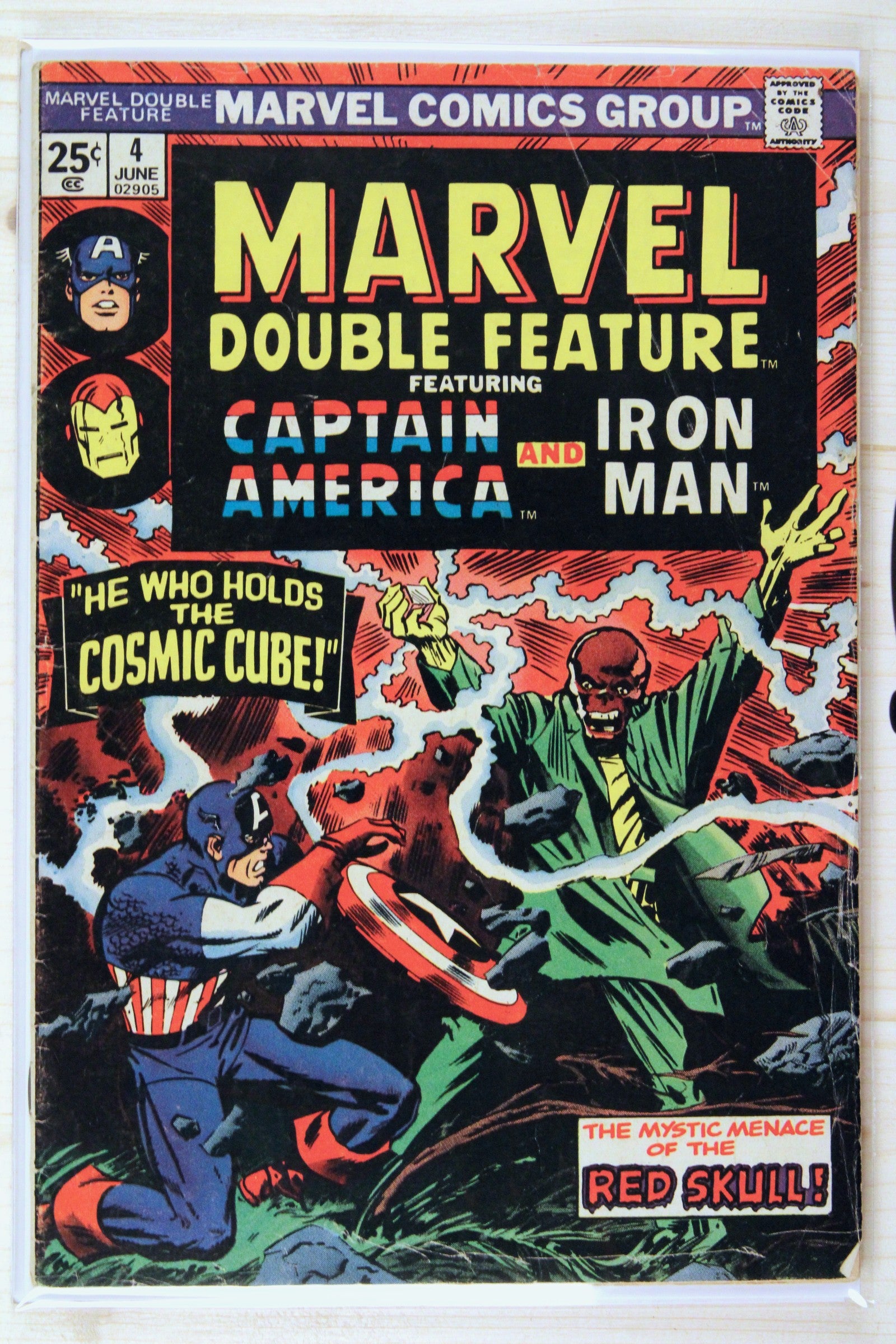 Marvel Double Feature #4 – Marvel (1974) 5.0 VG/FN Jack Kirby art | Stan Lee story