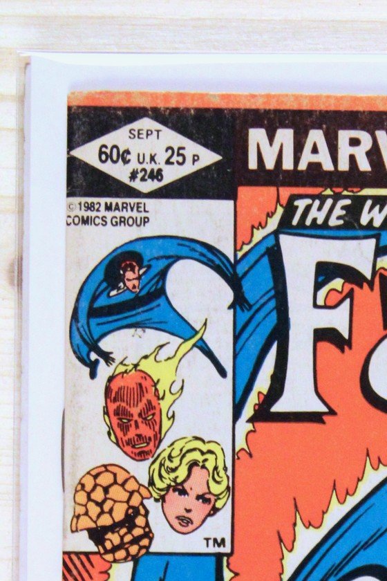 Fantastic Four #246 – Marvel (1982) 7.5 VF- John Byrne story