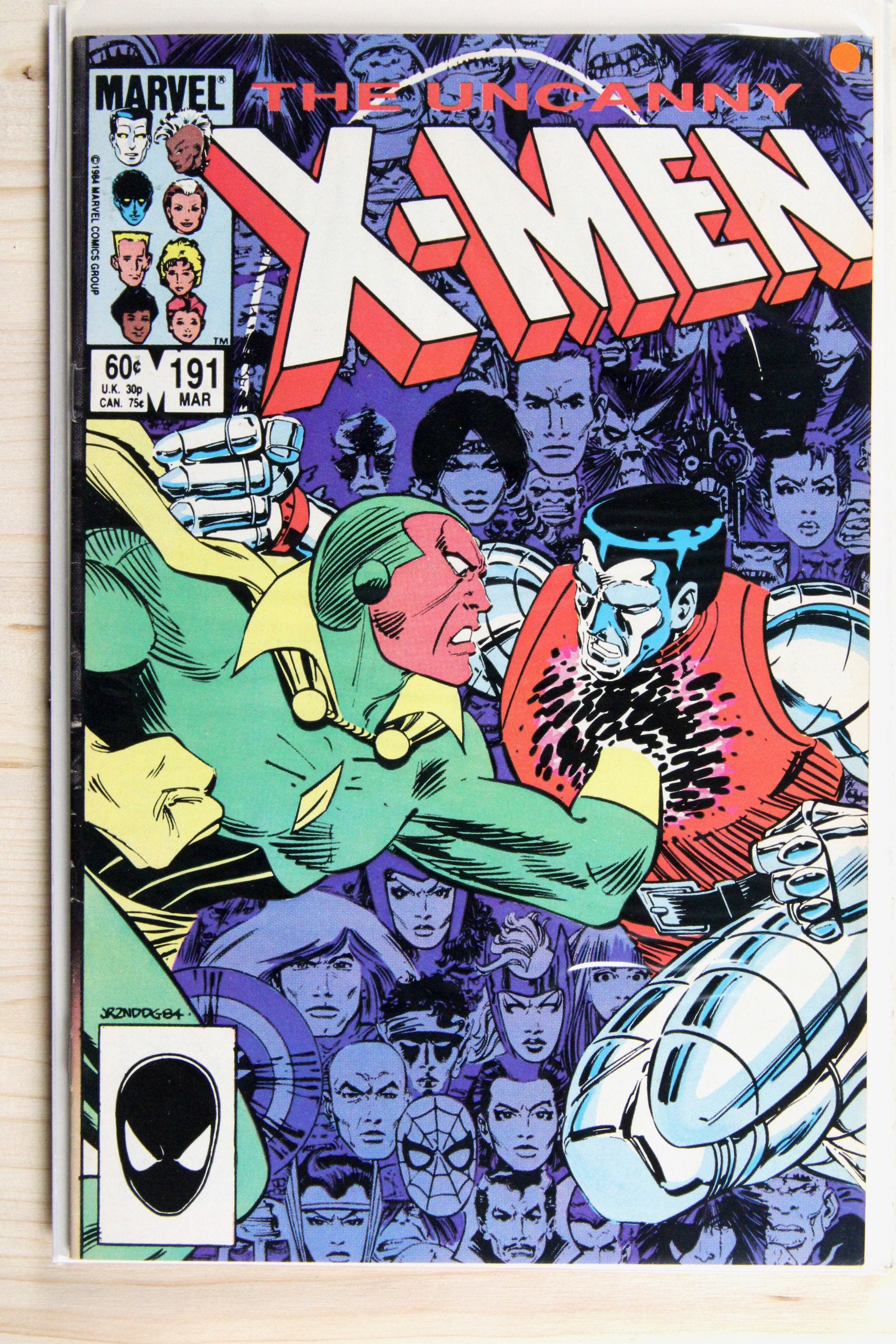 The Uncanny X-Men #191 – Marvel (1985) 8.5 VF+ Chris Claremont story