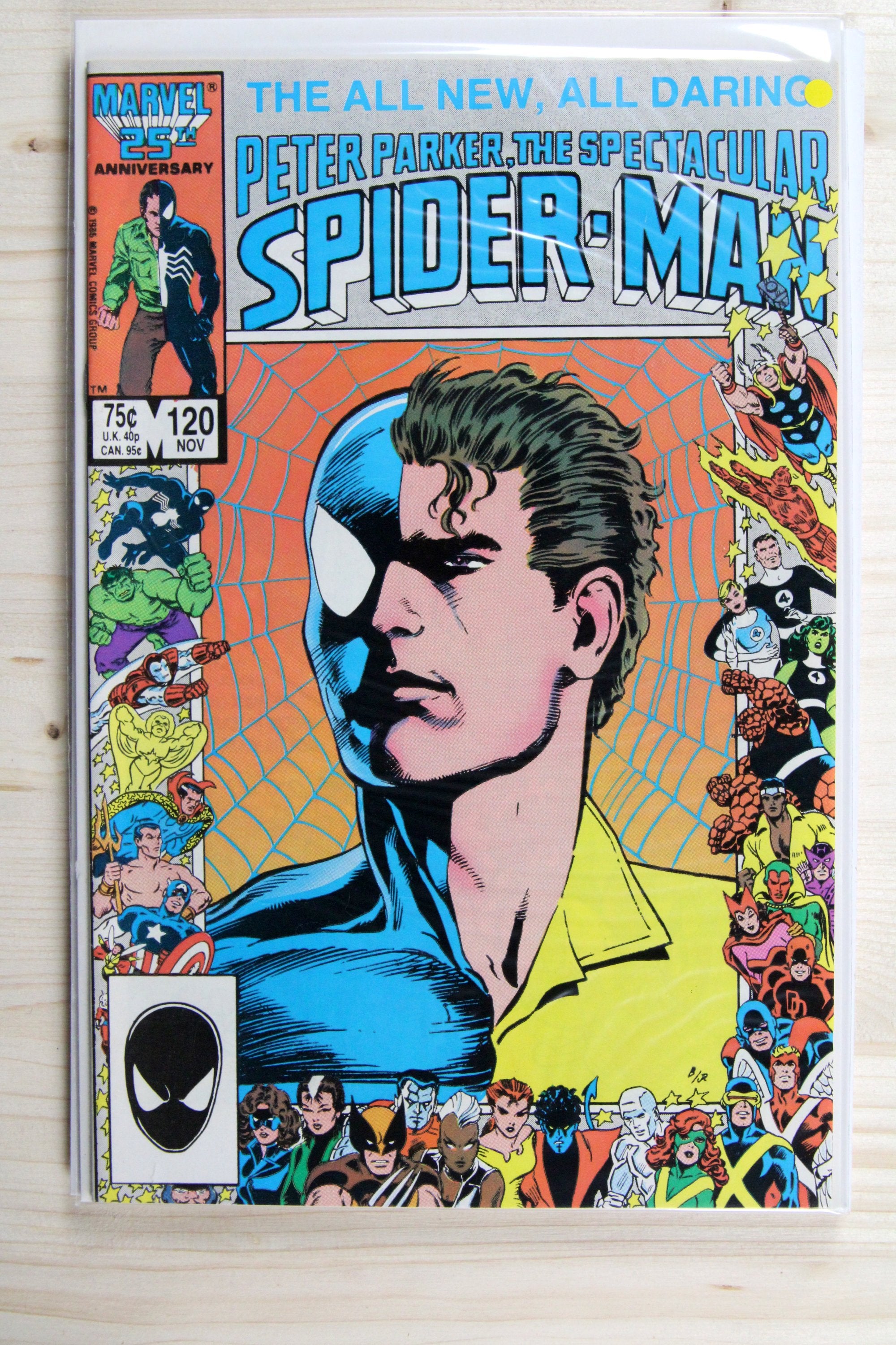 Peter Parker, the Spectacular Spider-Man #120 – Marvel (1986) 9.0 VF/NM