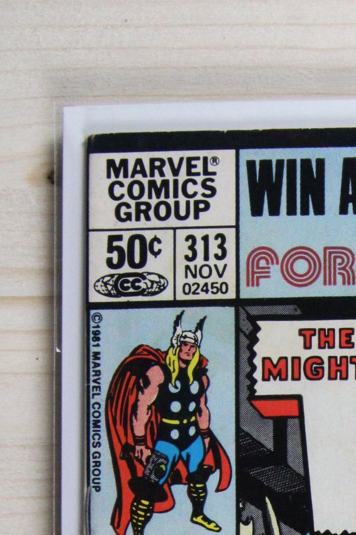 Thor #313 – Marvel (1981) 8.5 VF+