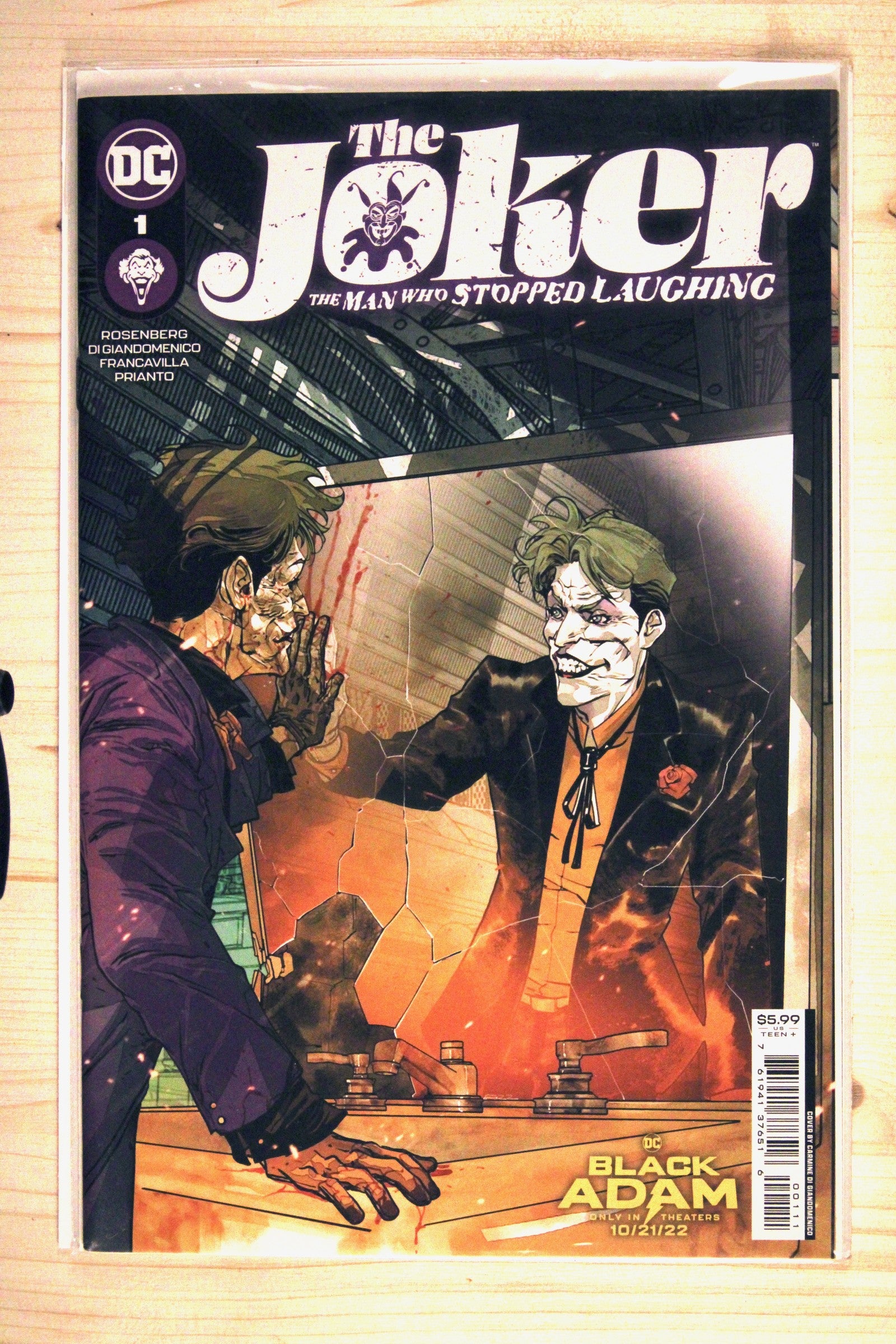 The Joker: The Man Who Stopped Laughing #1 – DC (2022) 9.6 NM+