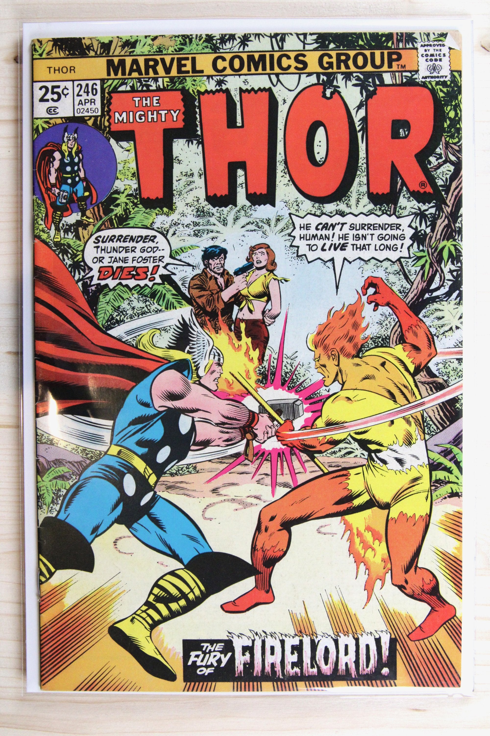 Thor #246 – Marvel (1976) 7.5 VF- If Asgard Should Perish | Joe Sinnott