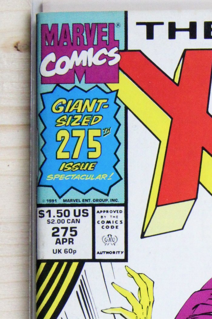 The Uncanny X-Men #275 – Marvel (1991) 9.0 VF/NM Chris Claremont story | Jim Lee story