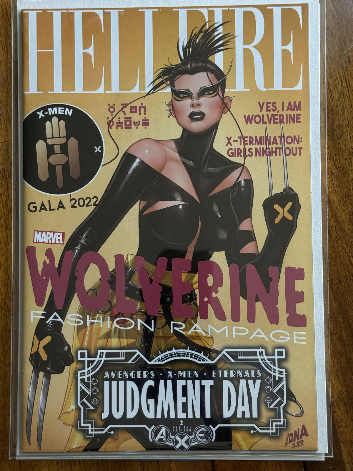 A.X.E Judgement Day #2 DNA Variant – Marvel (2022) 9.6 NM+