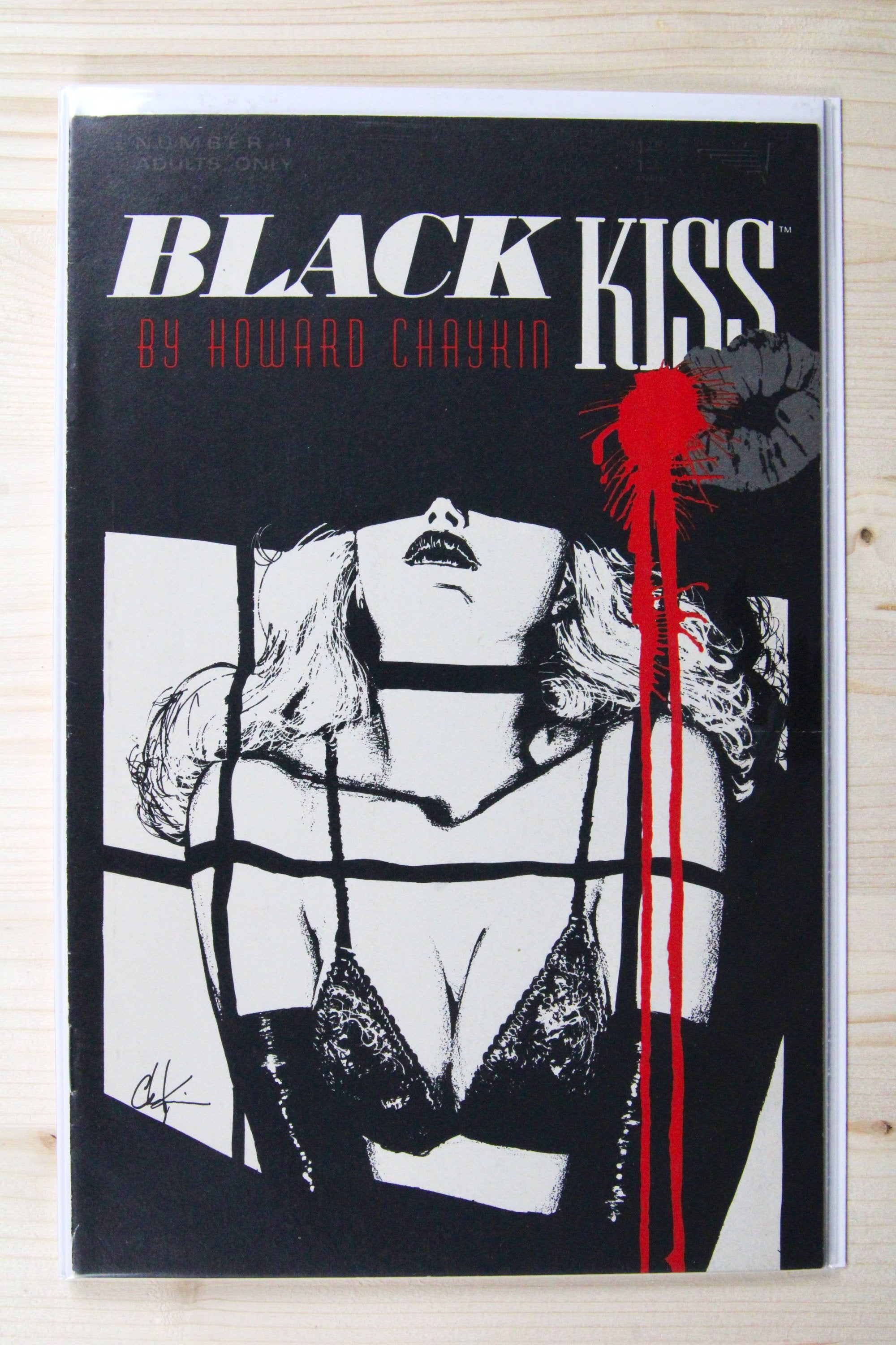 Black Kiss #1-12 – Vortex Comics (1988) Full Series VF/NM Avg