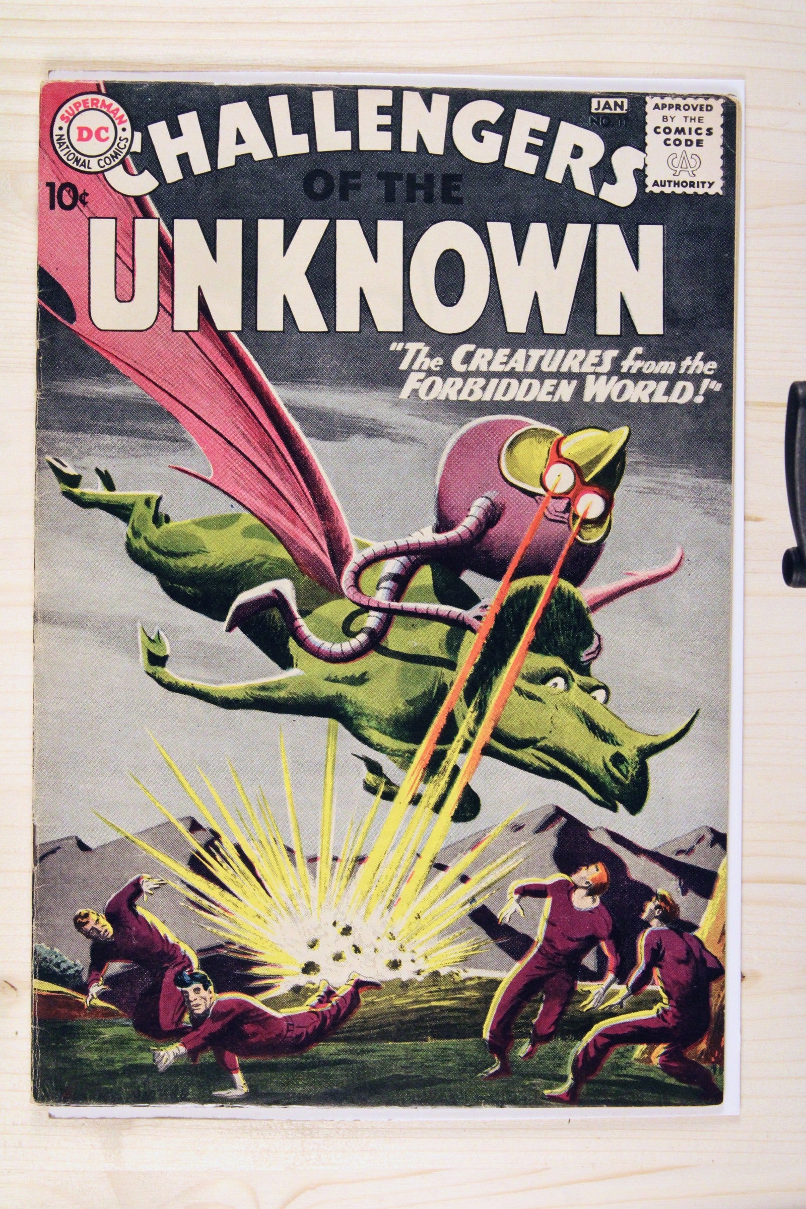Challengers of the Unknown #11 – DC (1960) 4.5 VG+