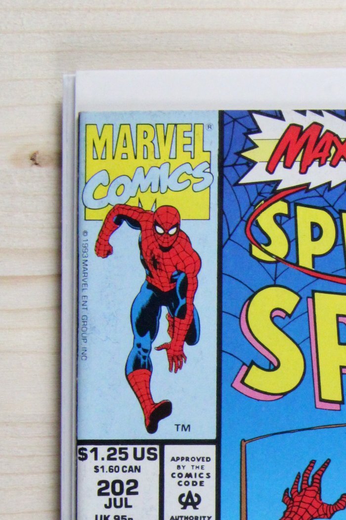 The Spectacular Spider-Man #202 – Marvel (1993) 9.2 NM- Maximum Carnage