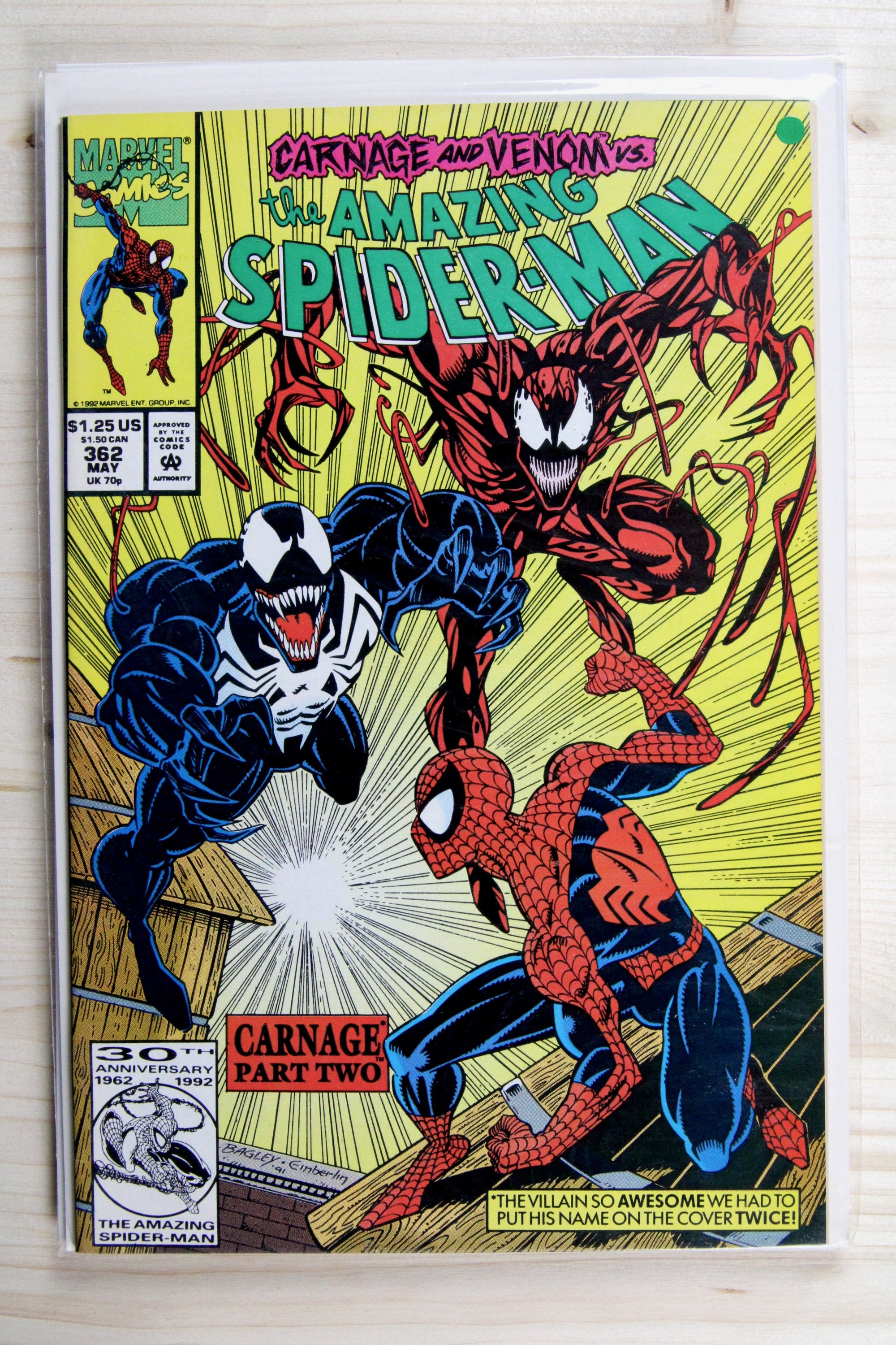 The Amazing Spider-Man #362 – Marvel (1992) 9.2 NM-