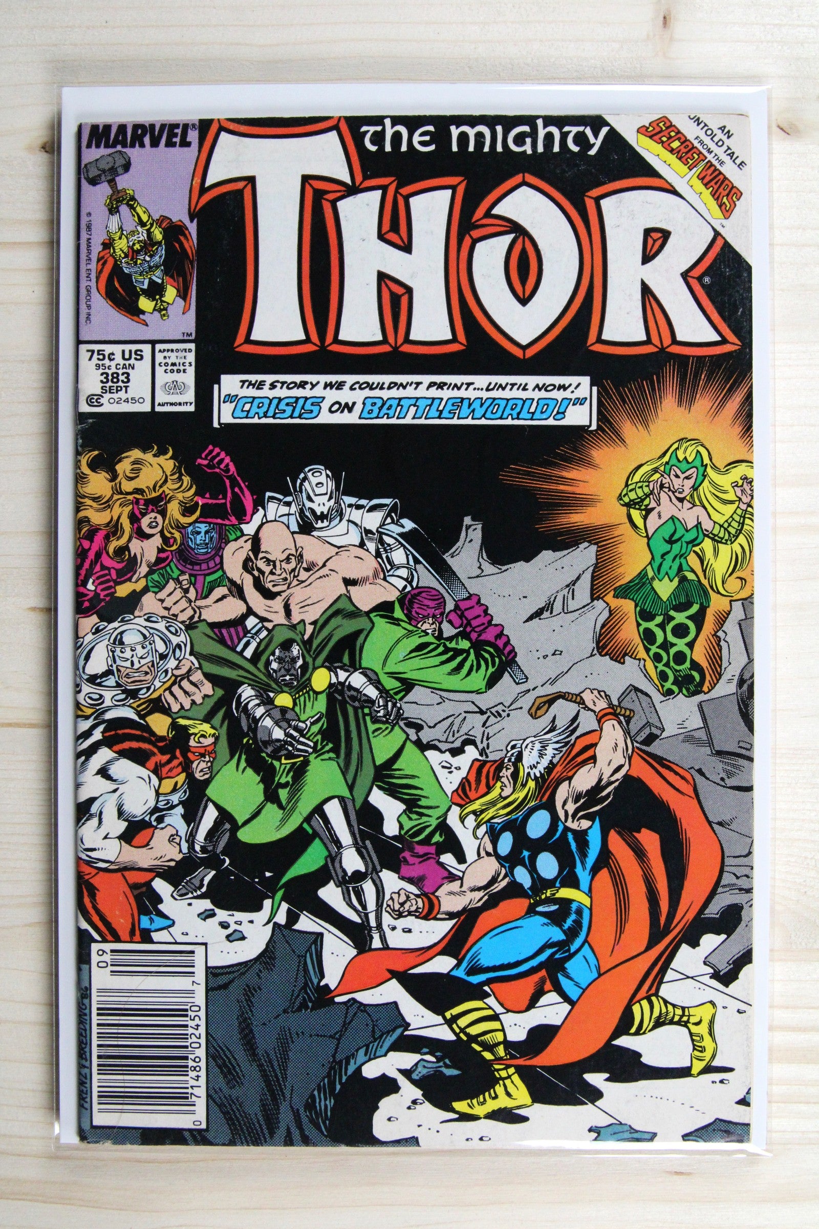 Thor #383 – Marvel (1987) 9.0 VF/NM