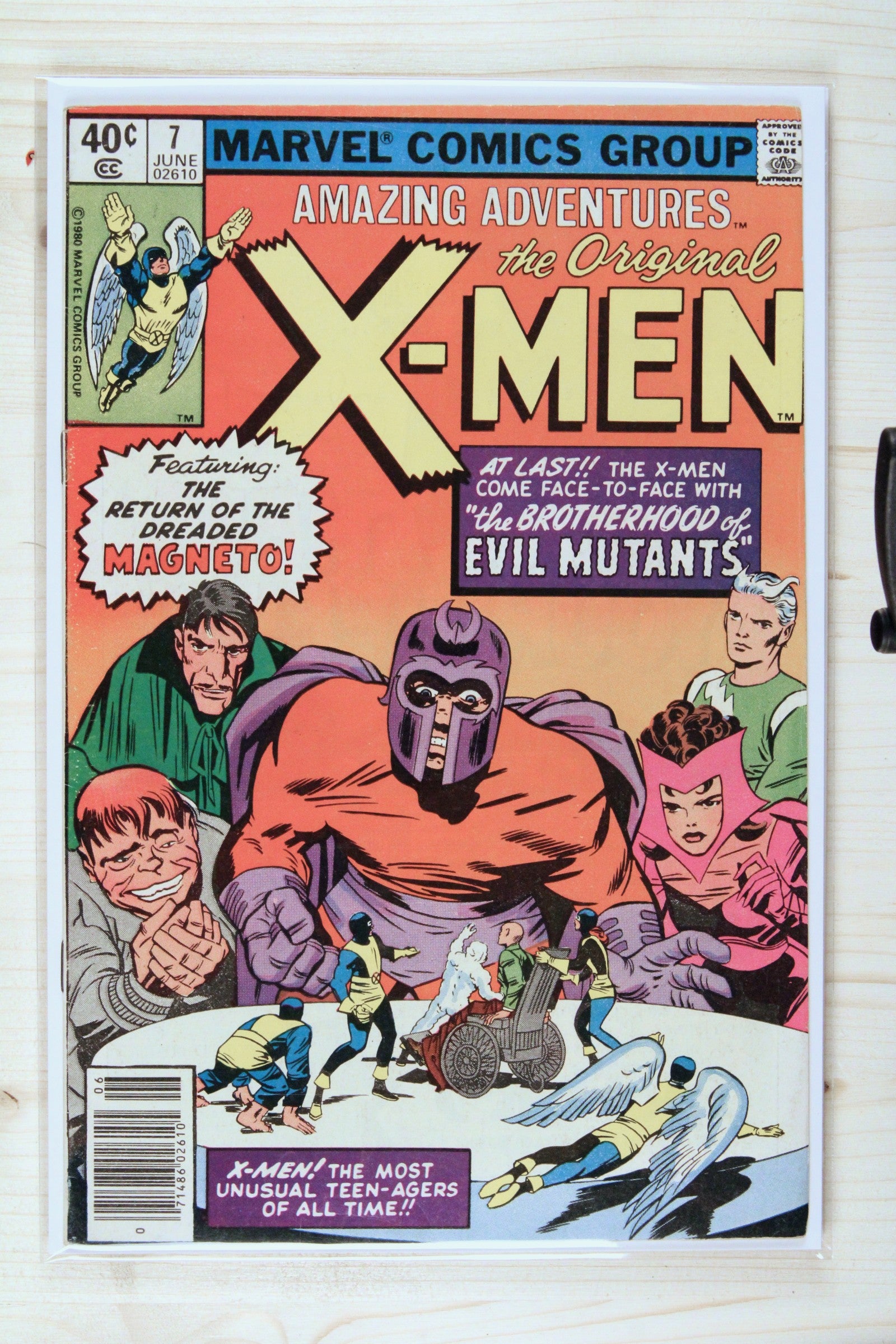 Amazing Adventures: The Original X-Men #7 – Marvel (1980) 8.0 VF Newsstand Edition