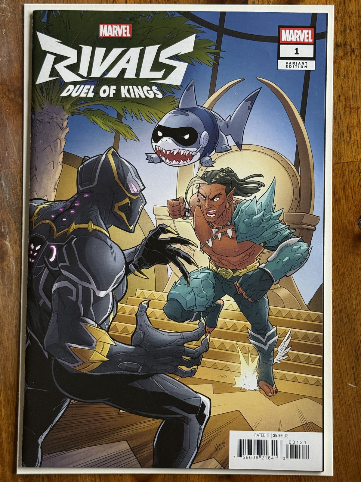 Marvel Rivals: Duel of Kings #1 Espin Jeff the Landshark – Image (2026) 9.6 NM+