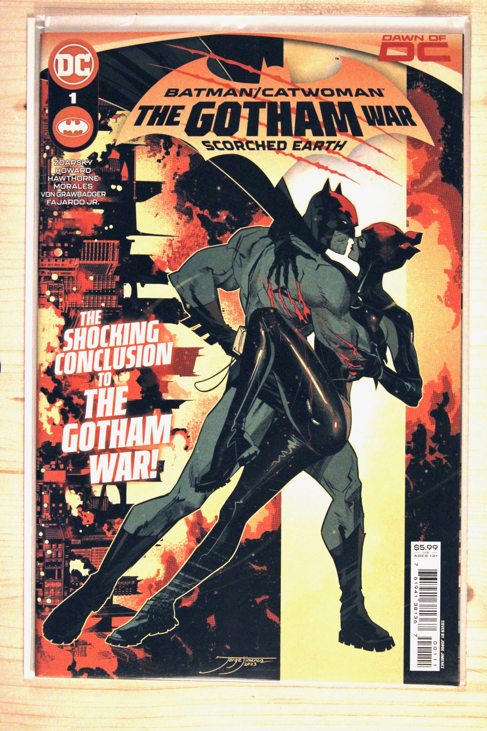 Batman/Catwoman: The Gotham War: Scorched Earth #1 – DC (2023) 9.6 NM+ "Batman/Catwoman" The Gotham War