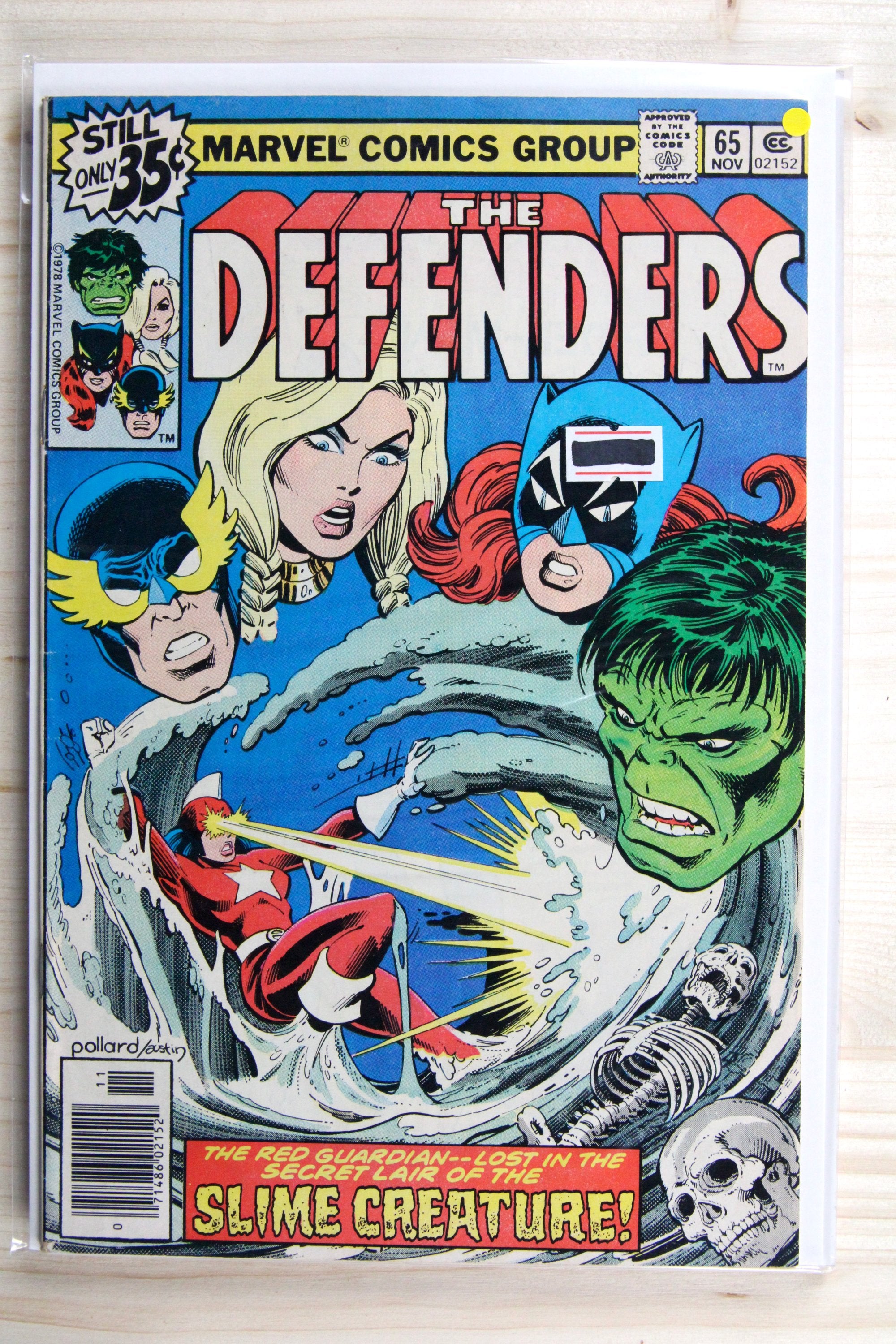 The Defenders #65 – Marvel (1978) 7.5 VF- Terry Austin cover