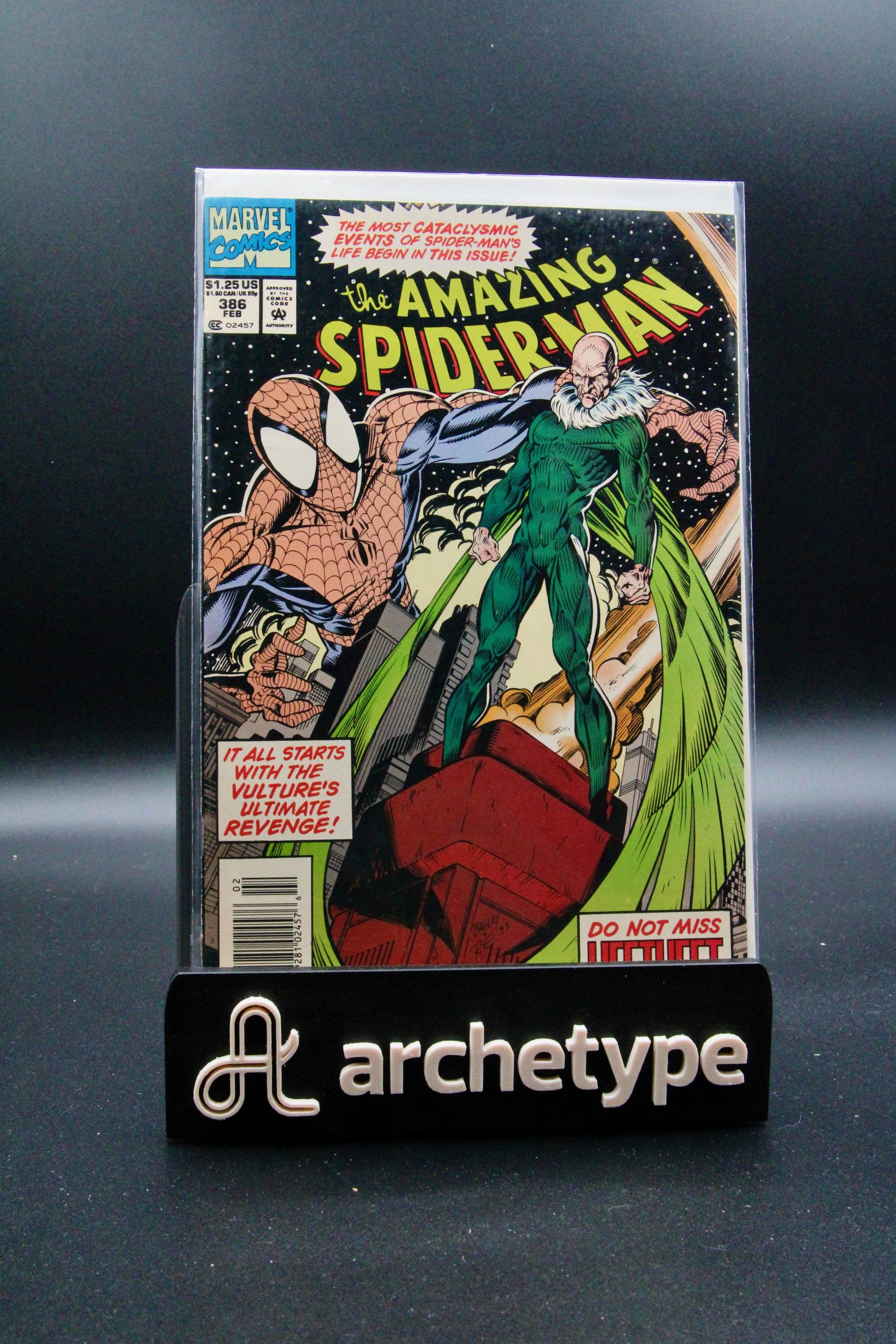 The Amazing Spider-Man #386 – Marvel (1994) Newsstand Edition