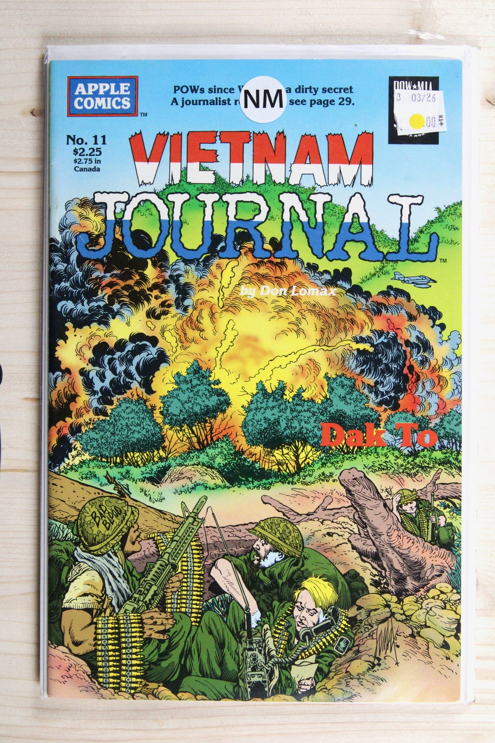 Vietnam Journal #11 – Apple (1989) 9.2 NM-