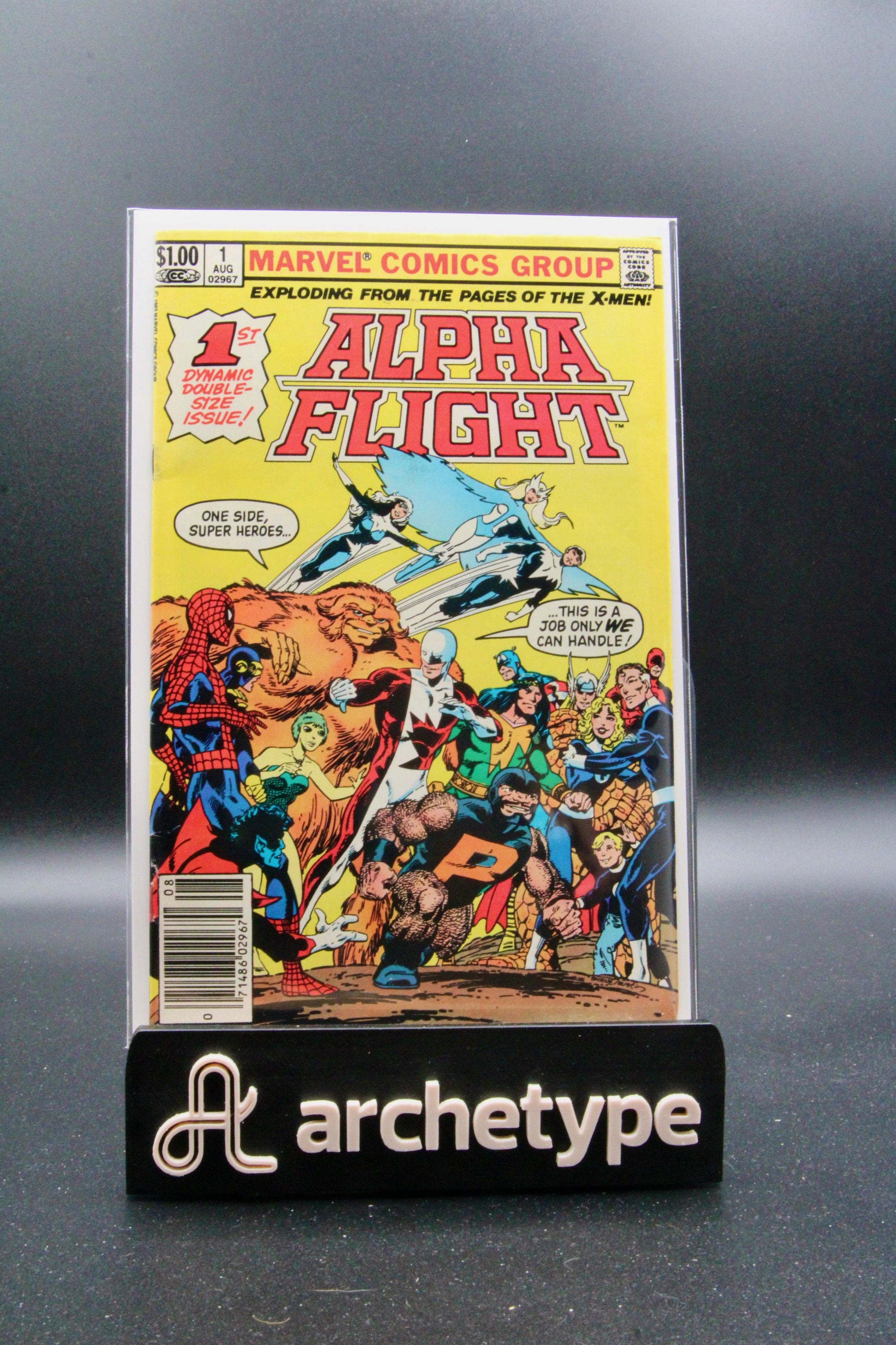 Alpha Flight #1 – Marvel (1983) John Byrne story | Terry Austin cover