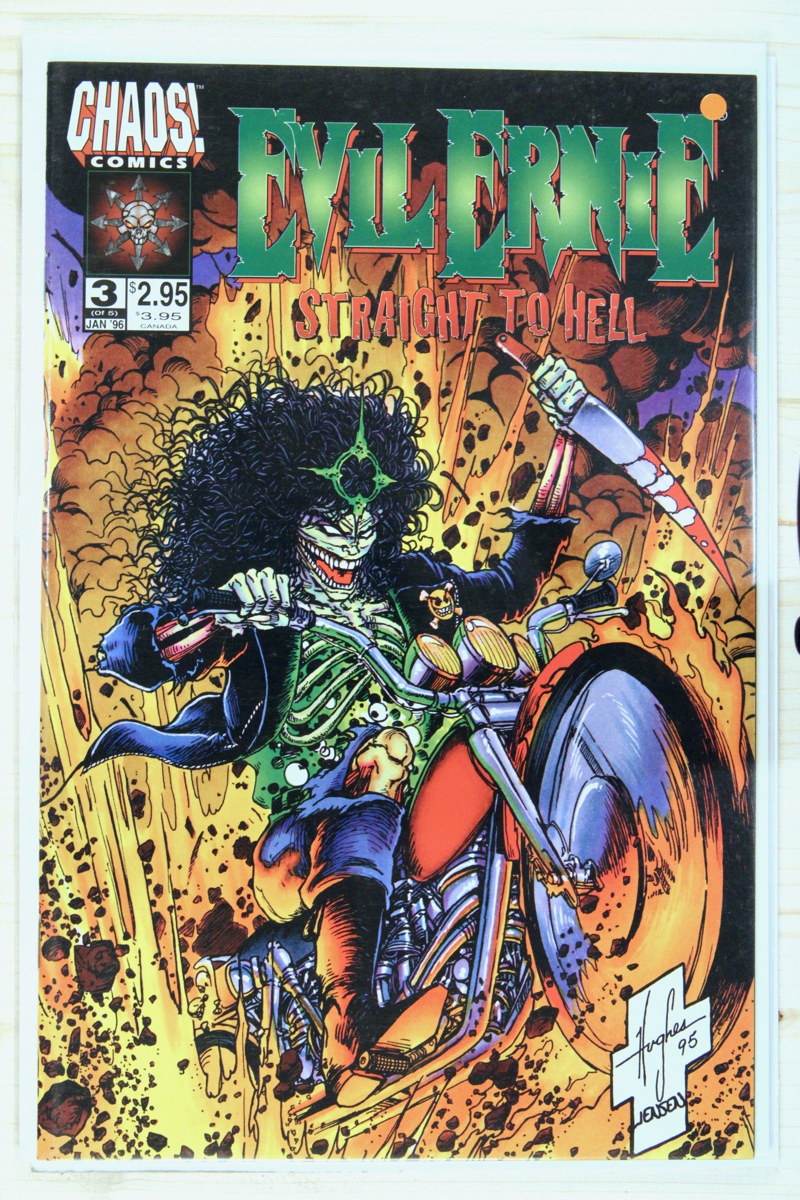 Evil Ernie: Straight to Hell #3 – Chaos! (1996) 9.4 NM