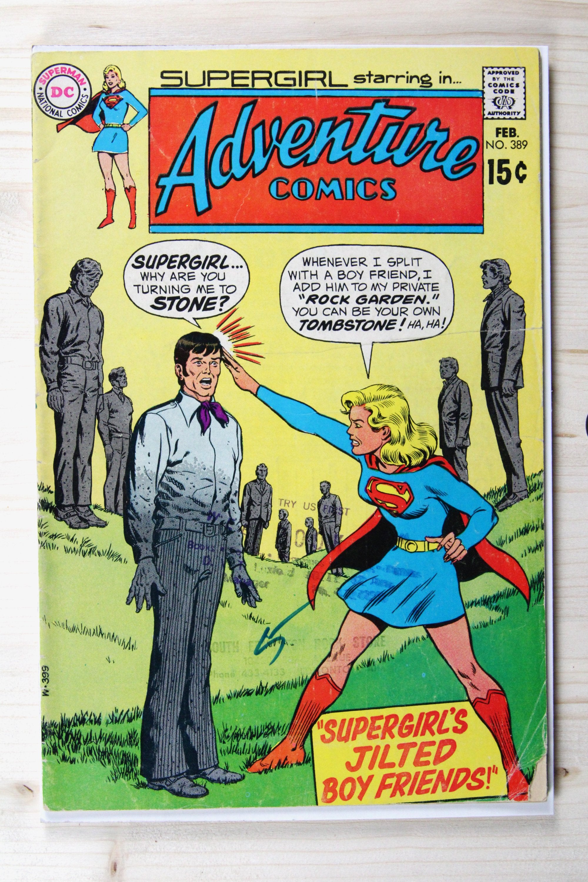 Adventure Comics #389 – DC (1970) 3.5 VG-