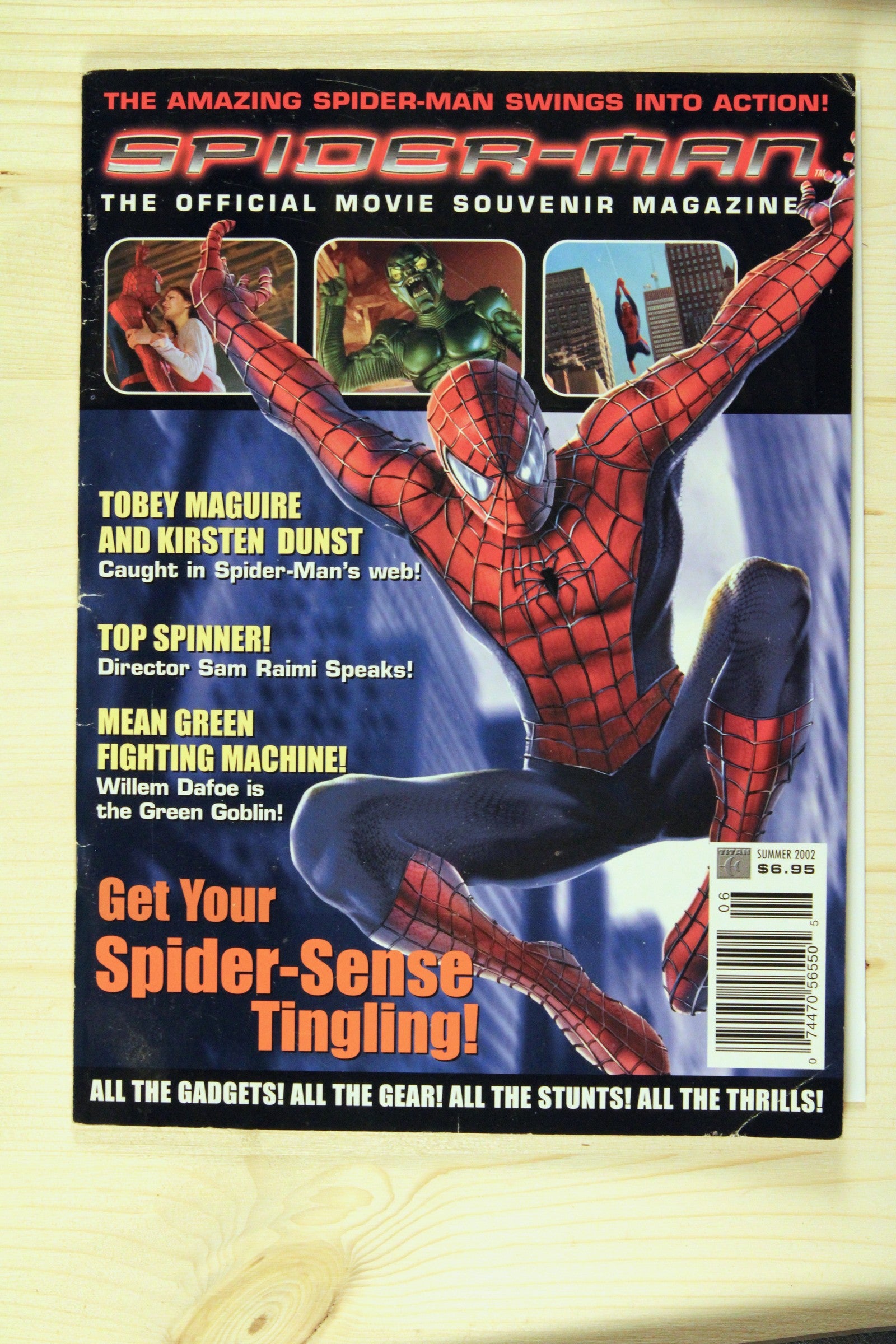 Spider-Man: The Official Movie Souvenir Magazine #1 – Marvel (2002) 7.5 VF-