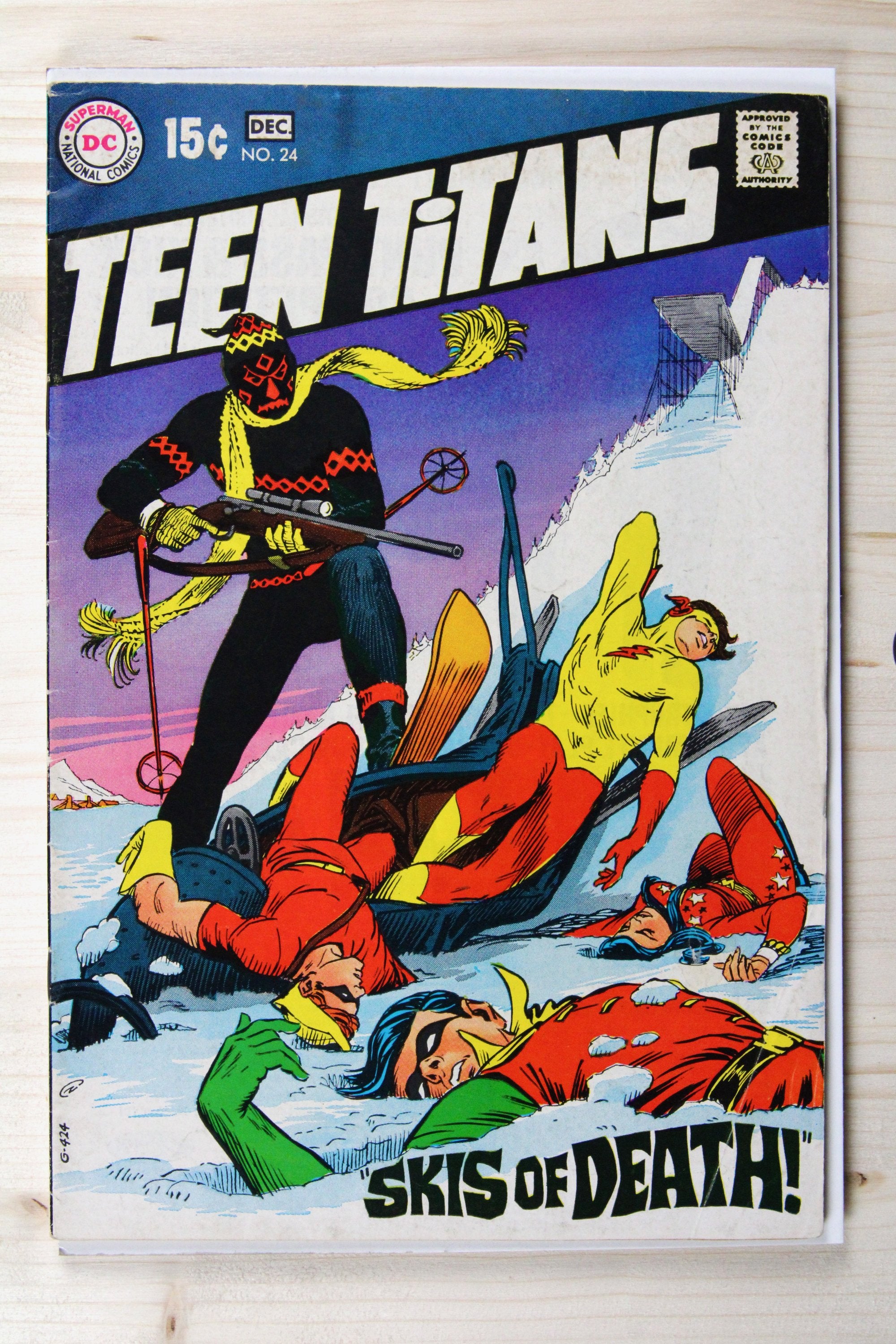 Teen Titans #24 – DC (1969) 5.0 VG/FN "Teen Titans/Outsiders" Insiders | Geoff Johns story