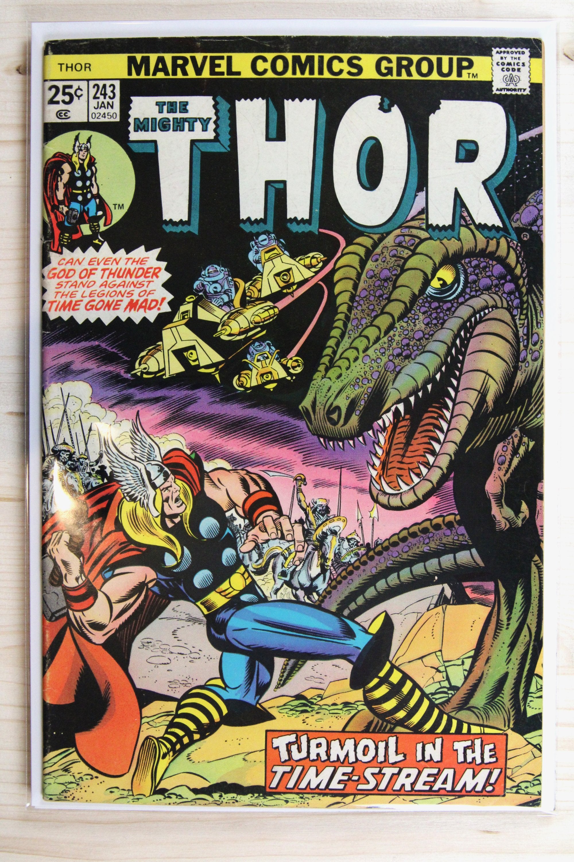 Thor #243 – Marvel (1976) 7.5 VF- If Asgard Should Perish | Joe Sinnott