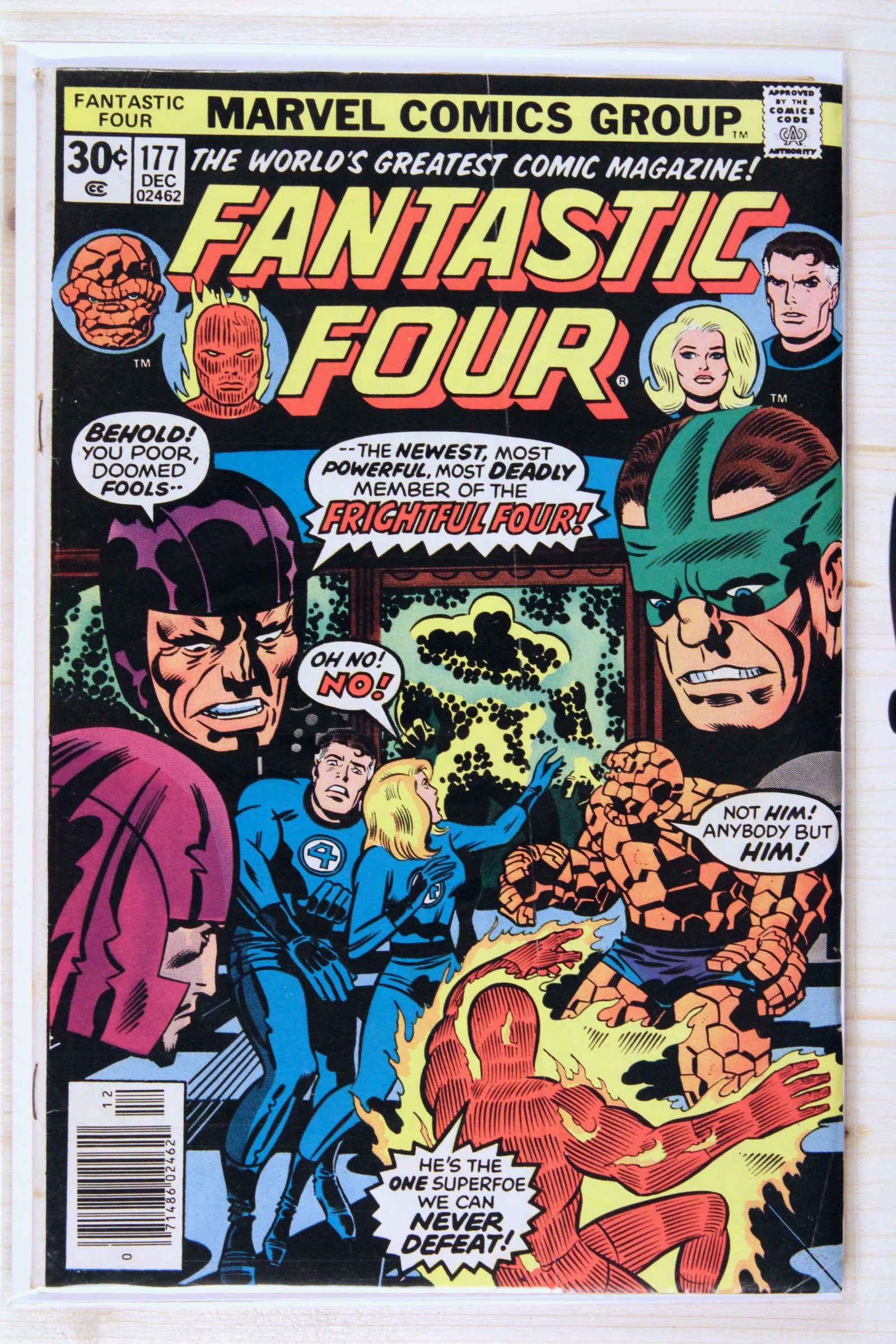 Fantastic Four #177 – Marvel (1976) 7.0 FN/VF Joe Sinnott | Newsstand