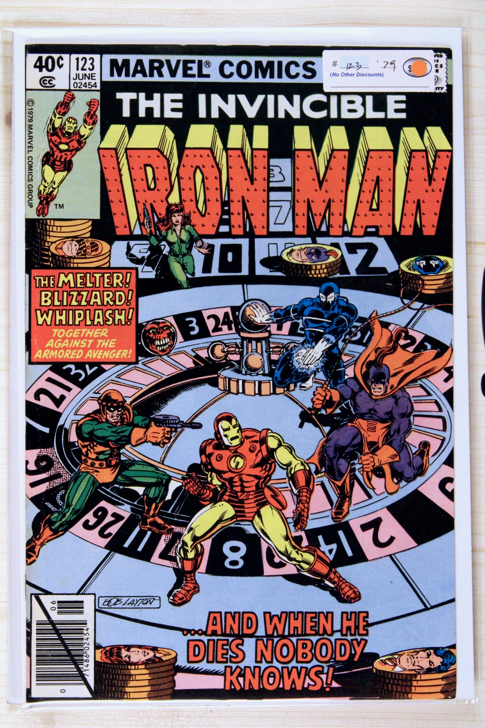 The Invincible Iron Man #123 – Marvel (1979) 8.0 VF Newsstand Edition