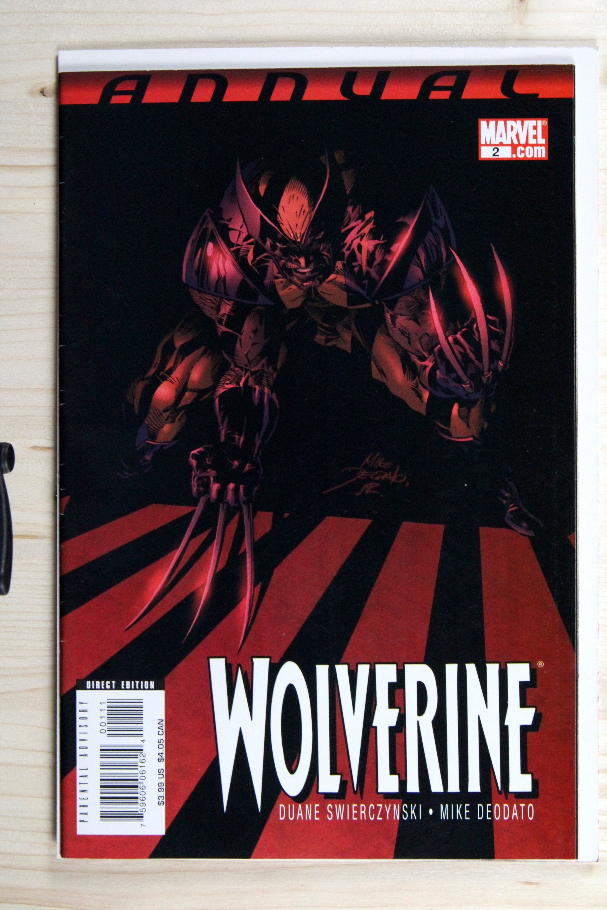 Wolverine Annual #2 – Marvel (2008) 9.0 VF/NM Wolverine Goes to Hell | Jason Aaron story