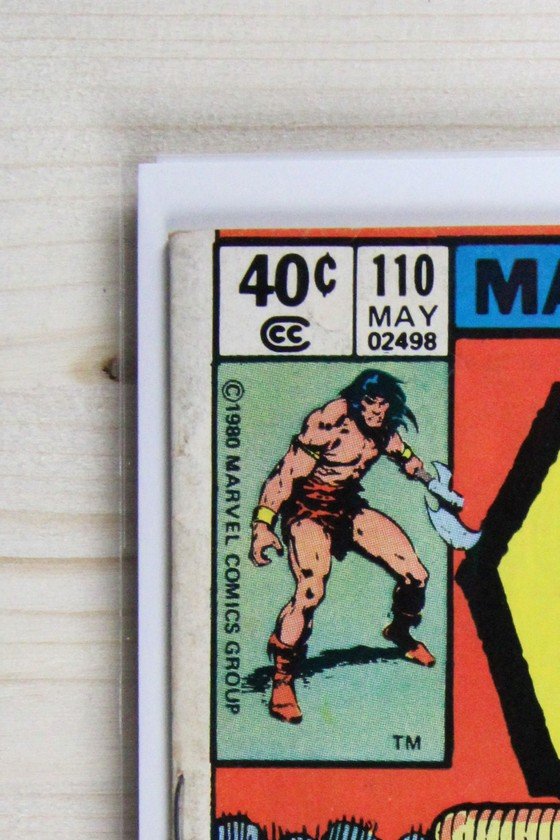 Conan the Barbarian #110 – Marvel (1980) 6.0 FN Newsstand Edition