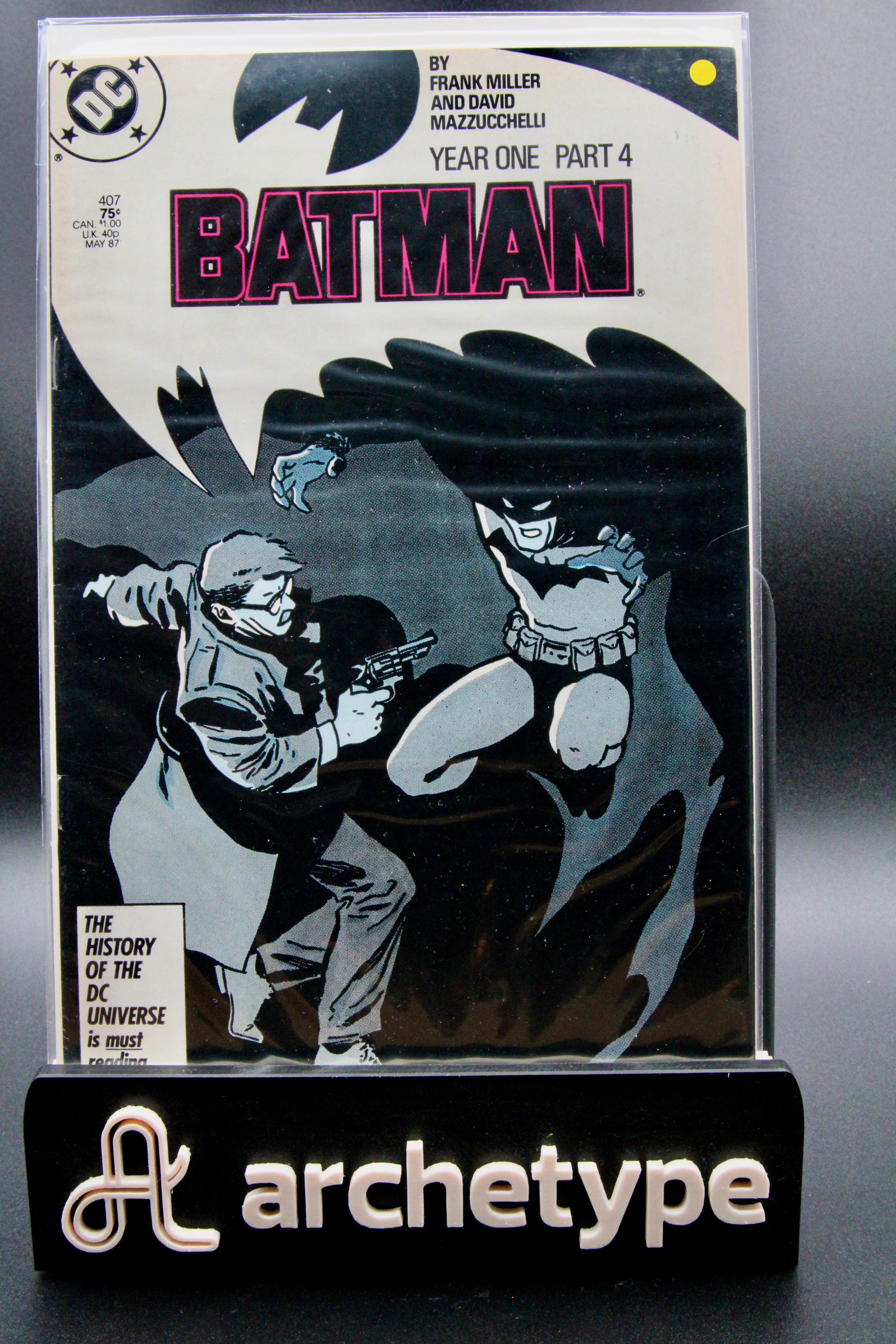 Batman #407 – DC (1987) "Batman" Year One | Frank Miller story