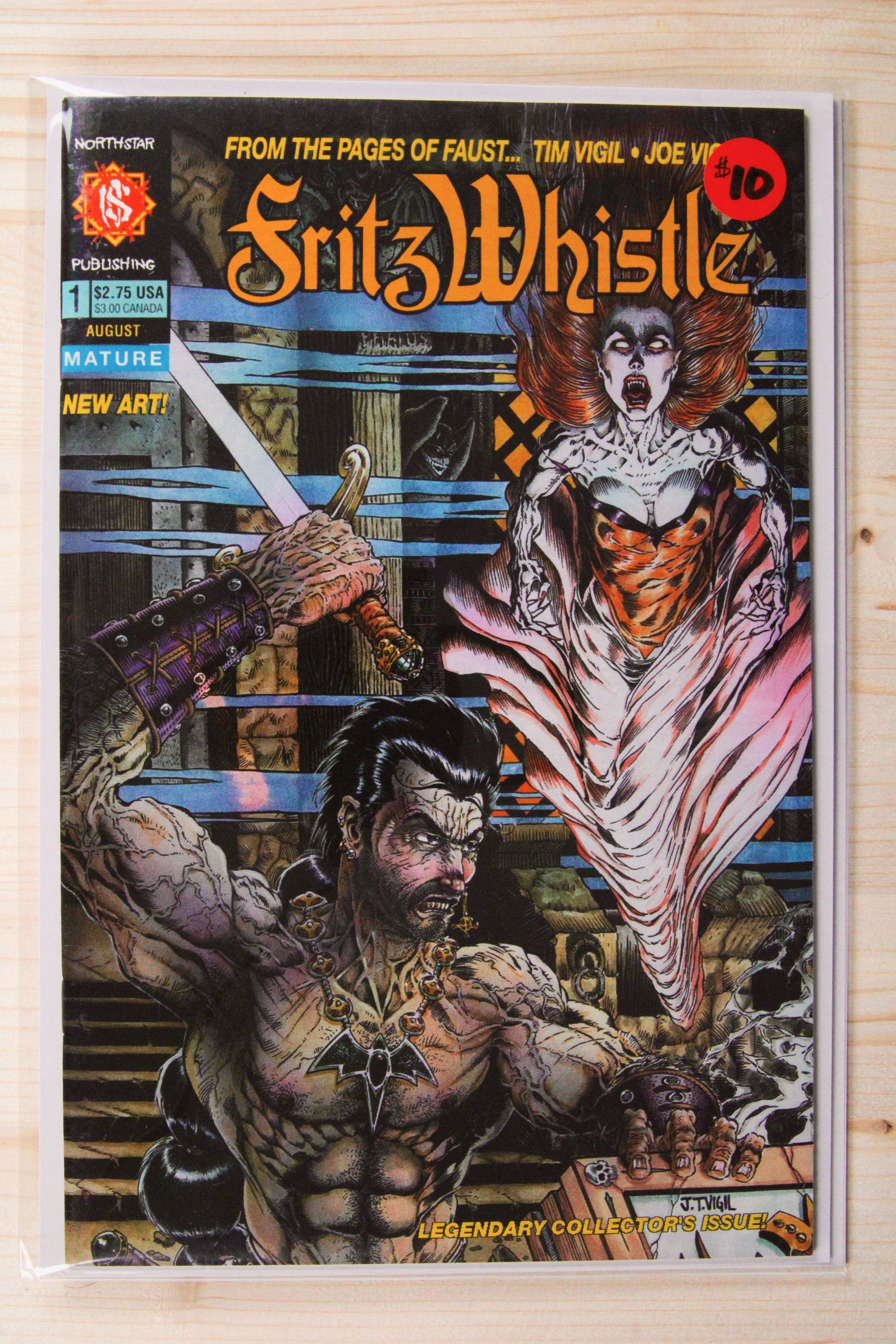 Fritz Whistle #1 – Northstar (1992) 9.4 NM