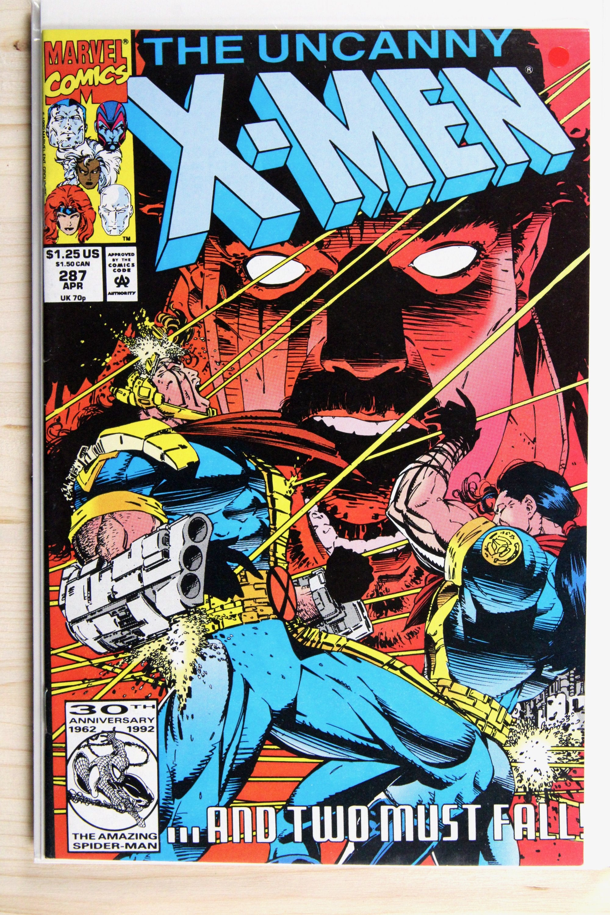The Uncanny X-Men #287 – Marvel (1992) 9.0 VF/NM Jim Lee story | Scott Williams