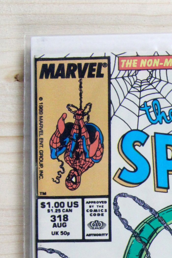 The Amazing Spider-Man #318 – Marvel (1989) 9.6 NM+ Todd McFarlane art