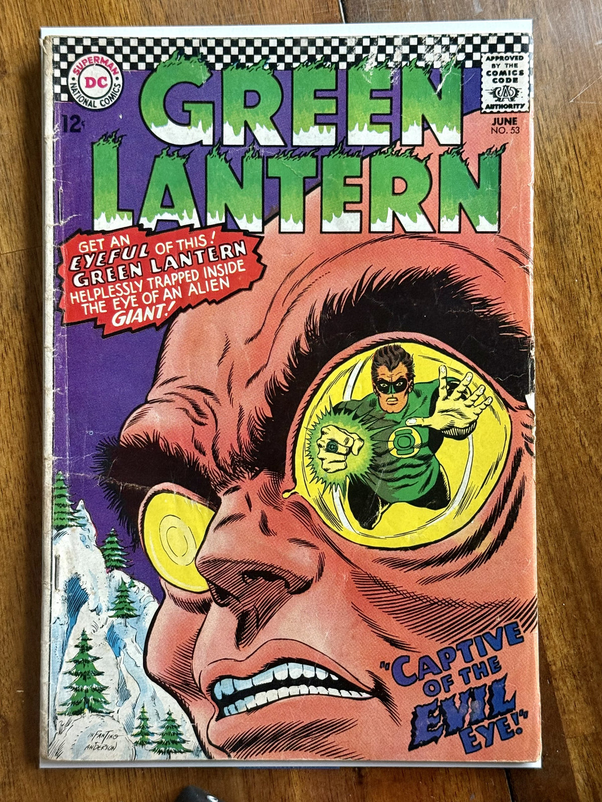 Green Lantern #53 – DC Comics (1967) 2.5 GD+